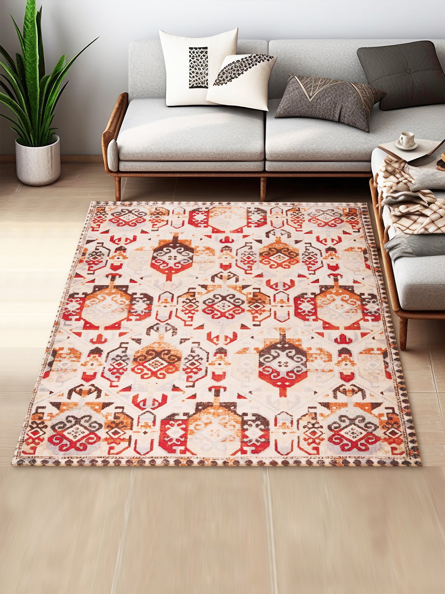 KITSONO - PRINTED COTTON RUG