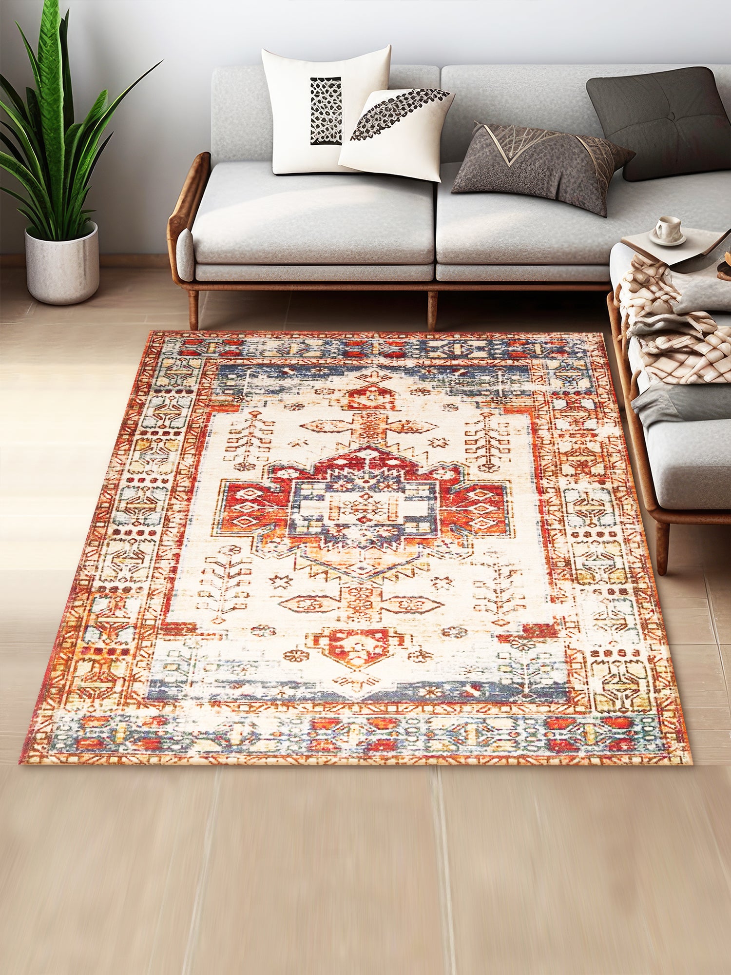 MESWAK - PRINTED COTTON RUG