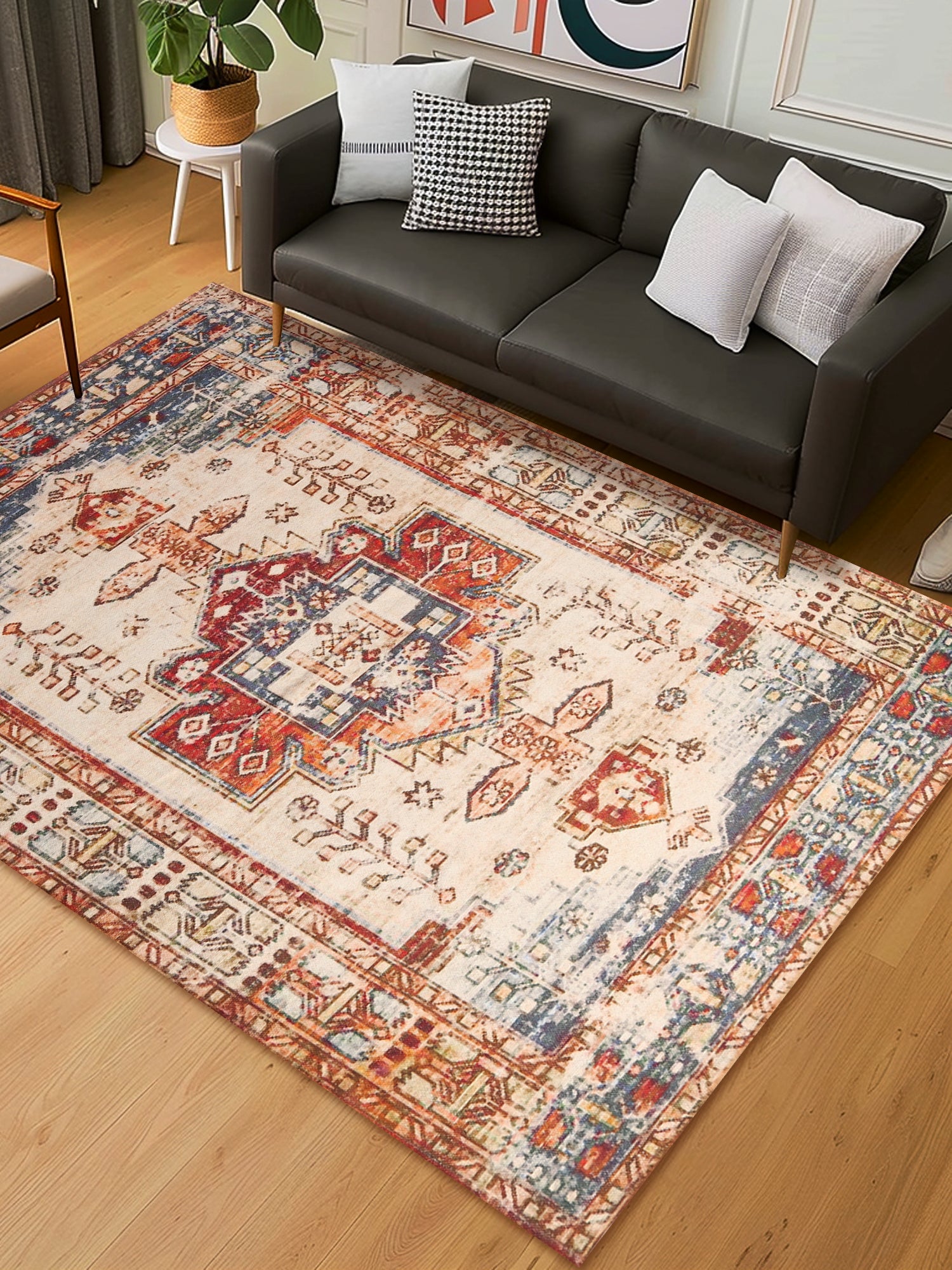 MESWAK - PRINTED COTTON RUG