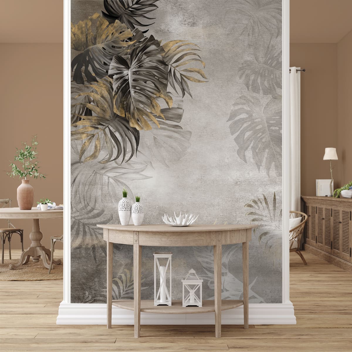 Tropical Jungle Themed Wallpaper, Customised