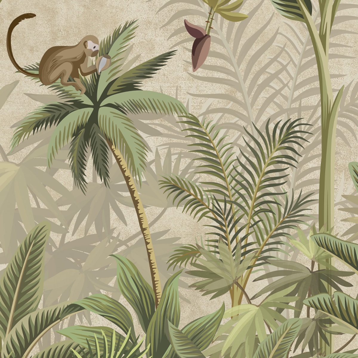 Shop Tropical Dreams Artful Wallpaper Design