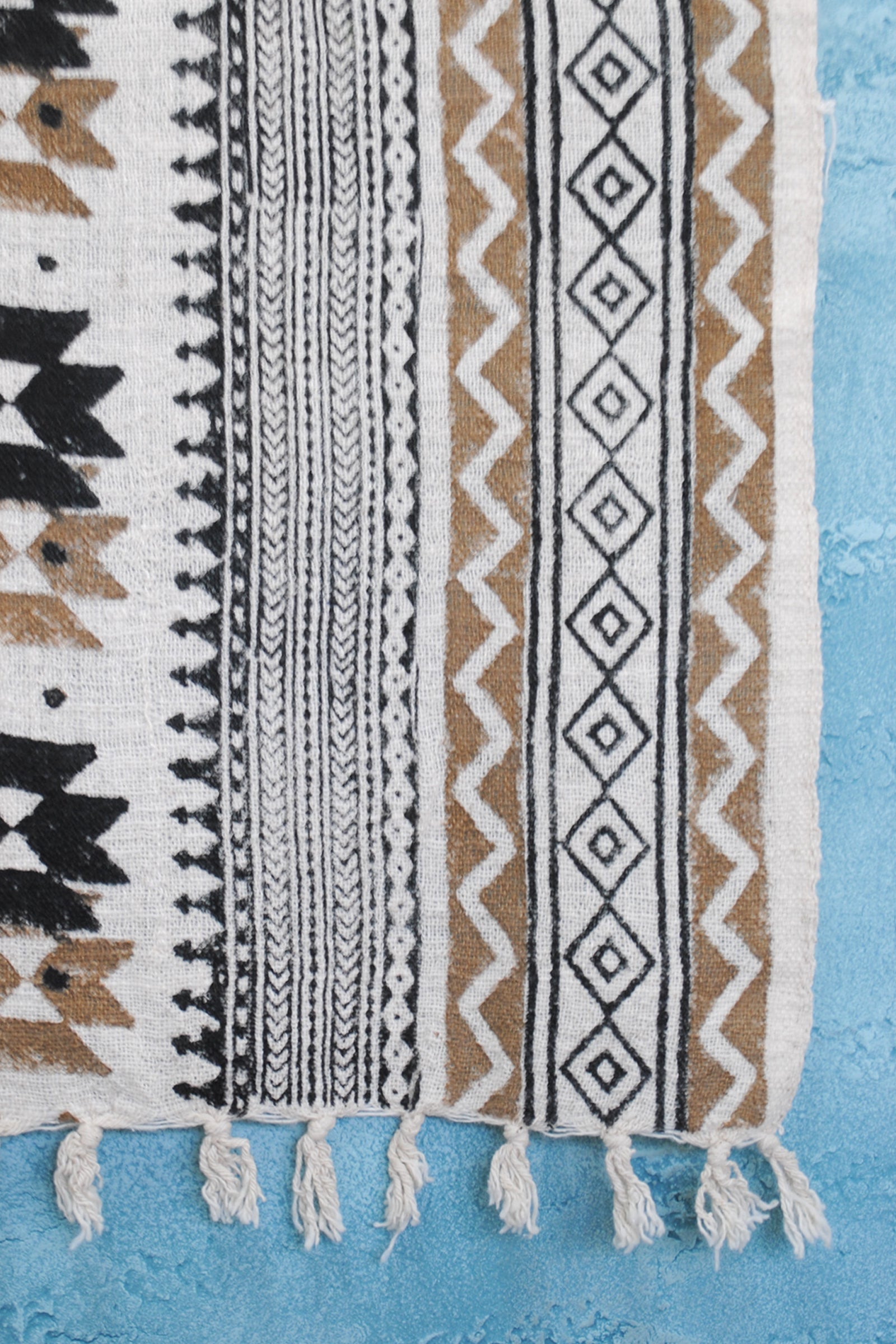 SIMSUN - BLOCK PRINTED  THROWS