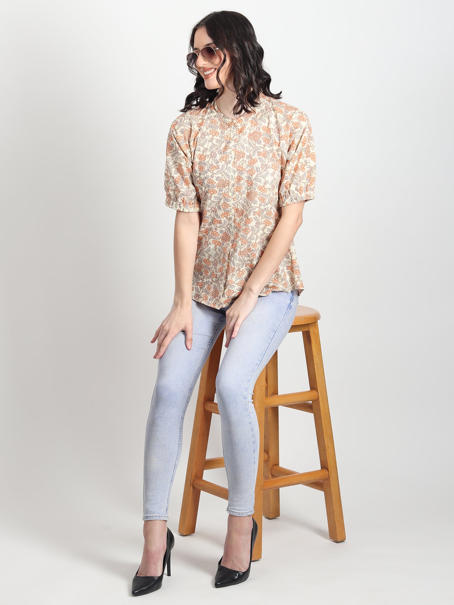 Aaralyn FLORAL Printed Top