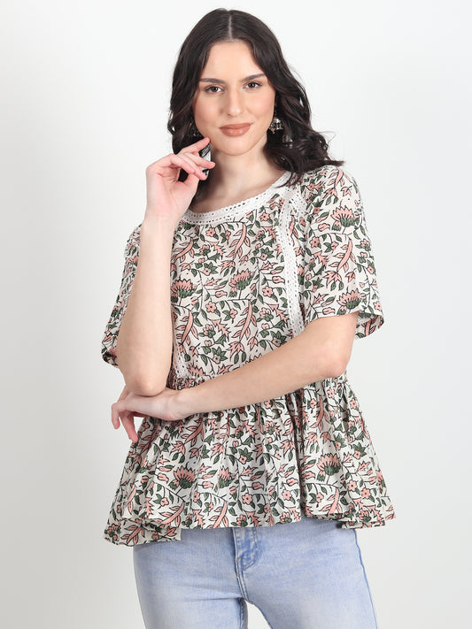 Cadell FLORAL Printed Top