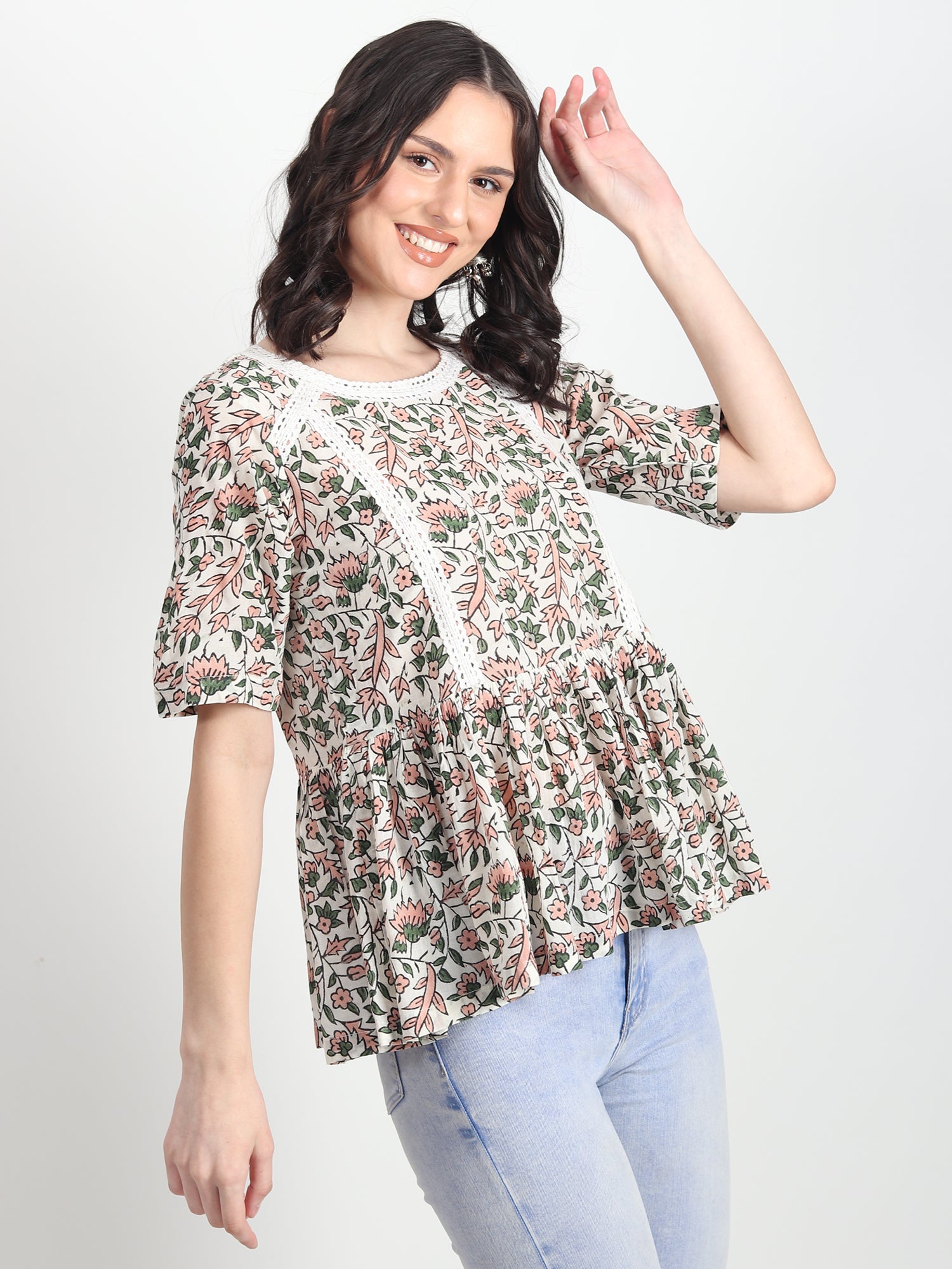 Cadell FLORAL Printed Top