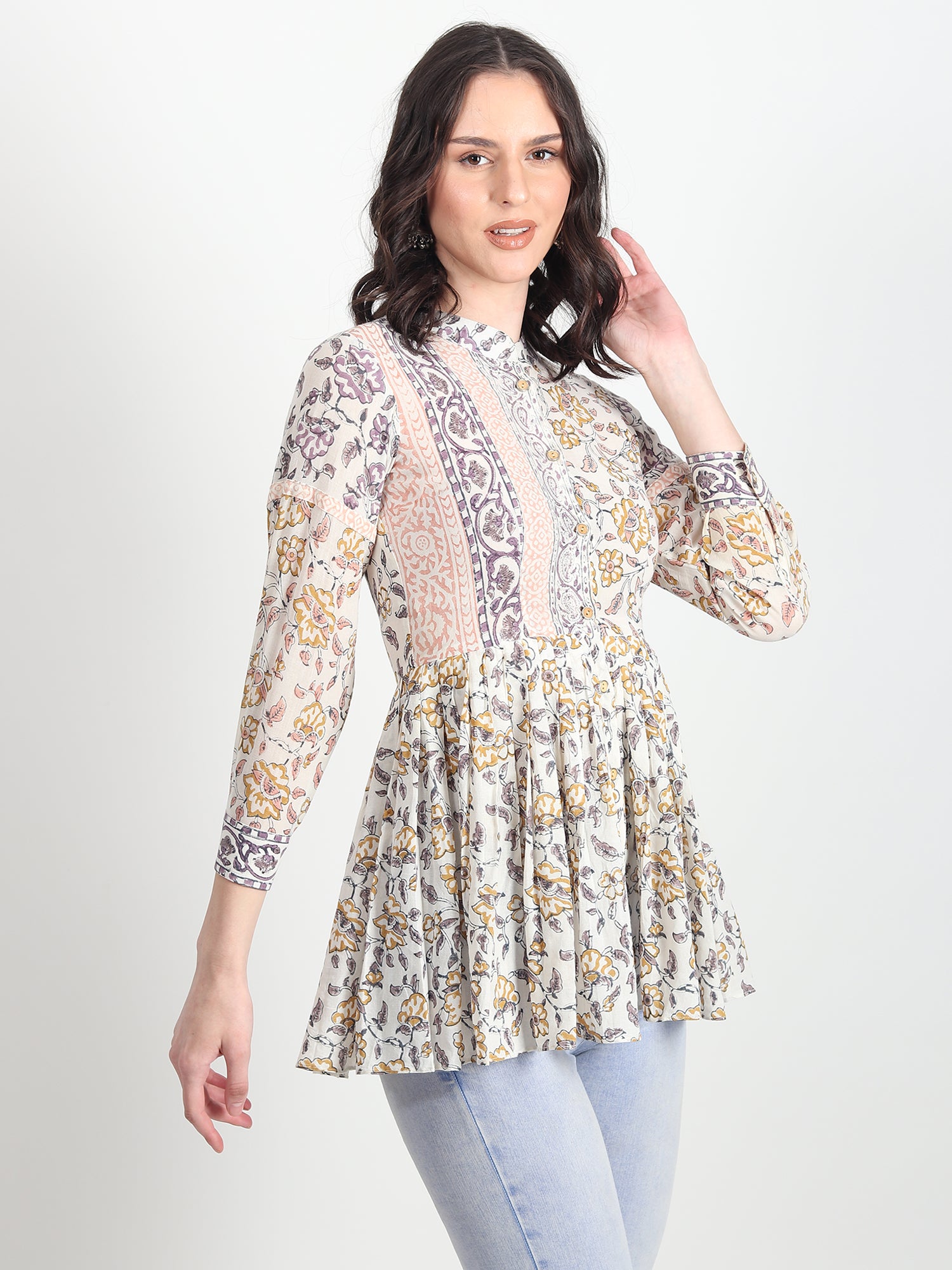 Lyssa floral printed Top