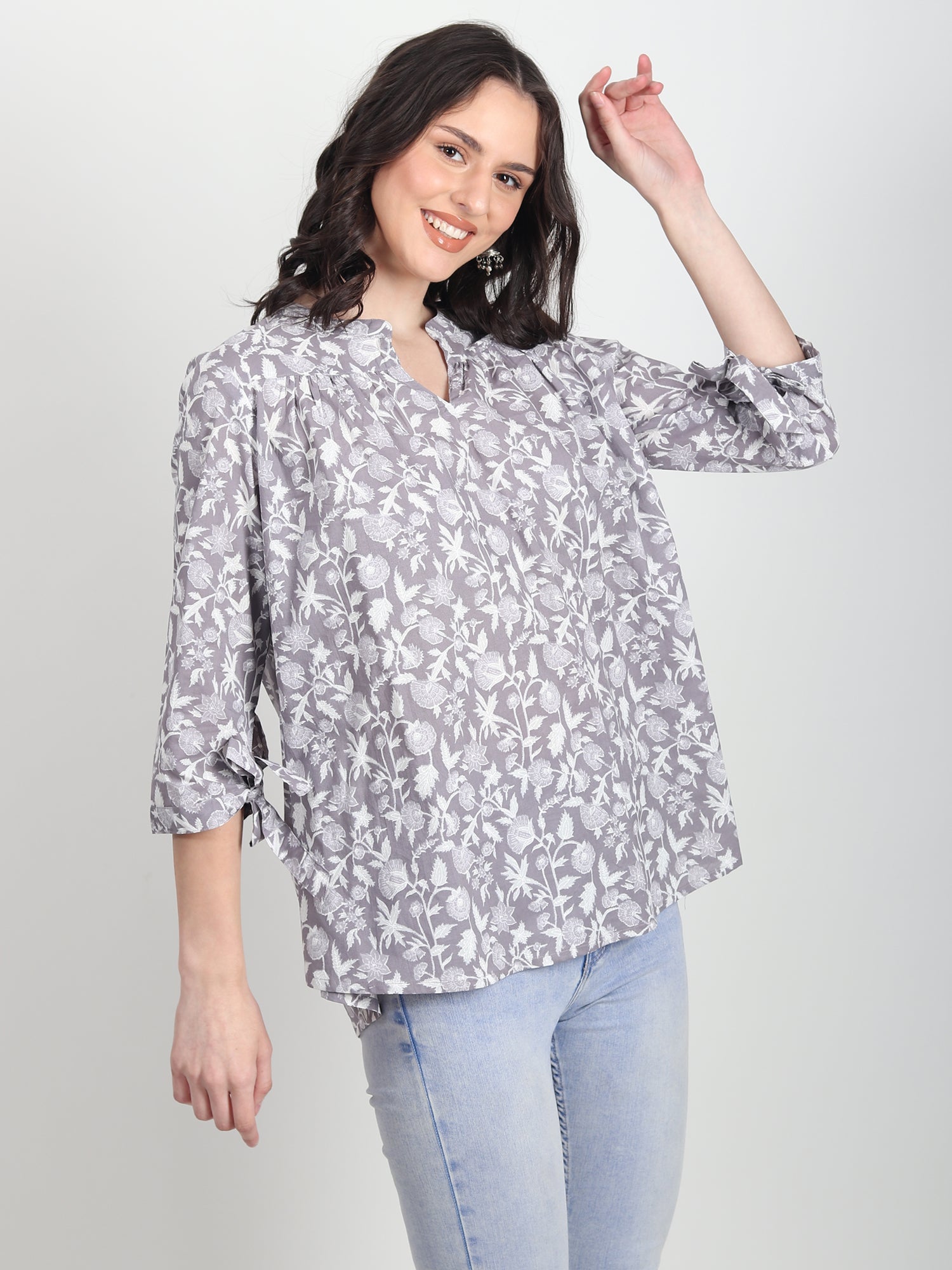 Daina floral printed Top