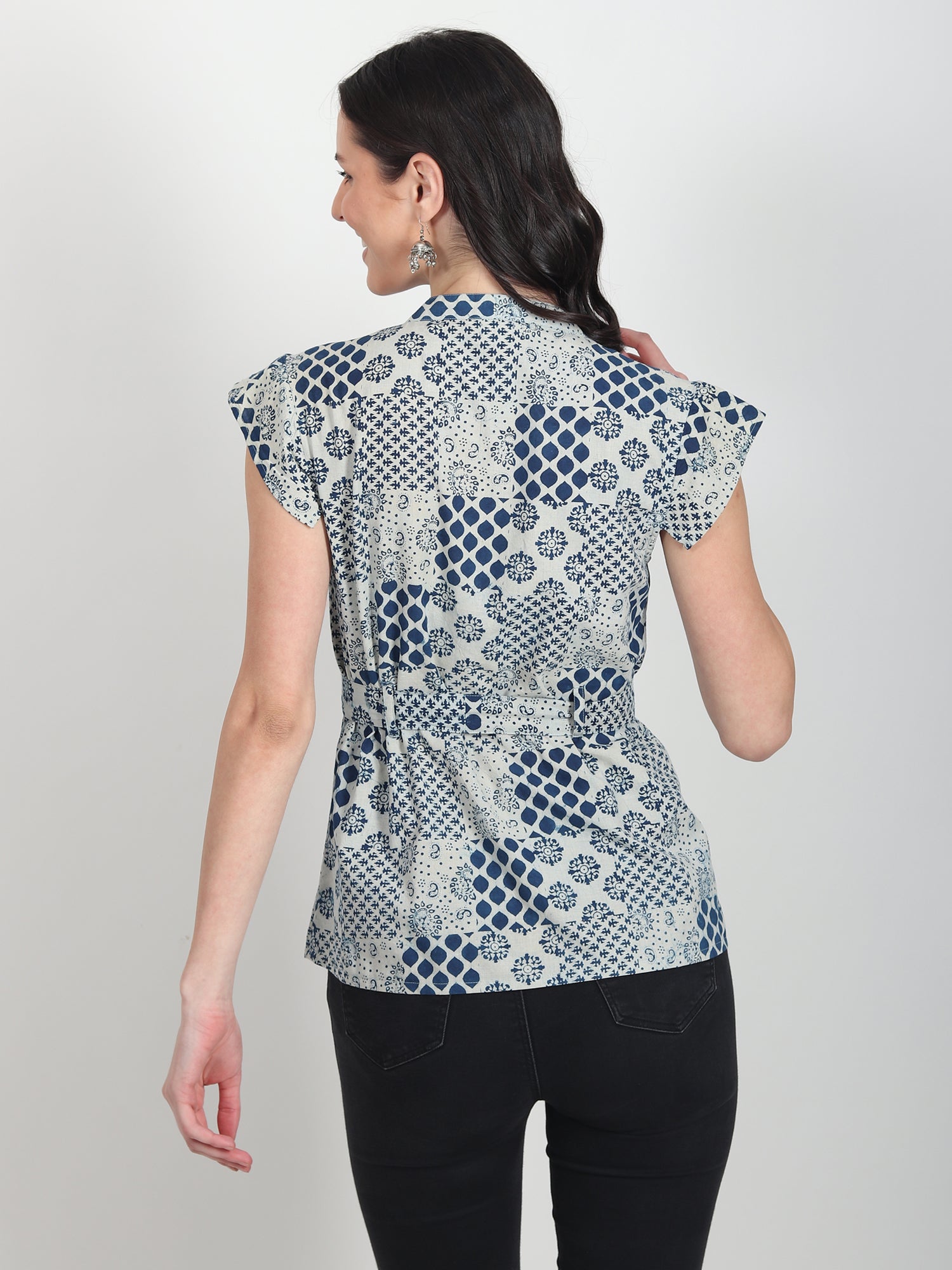 Eivor floral printed Top