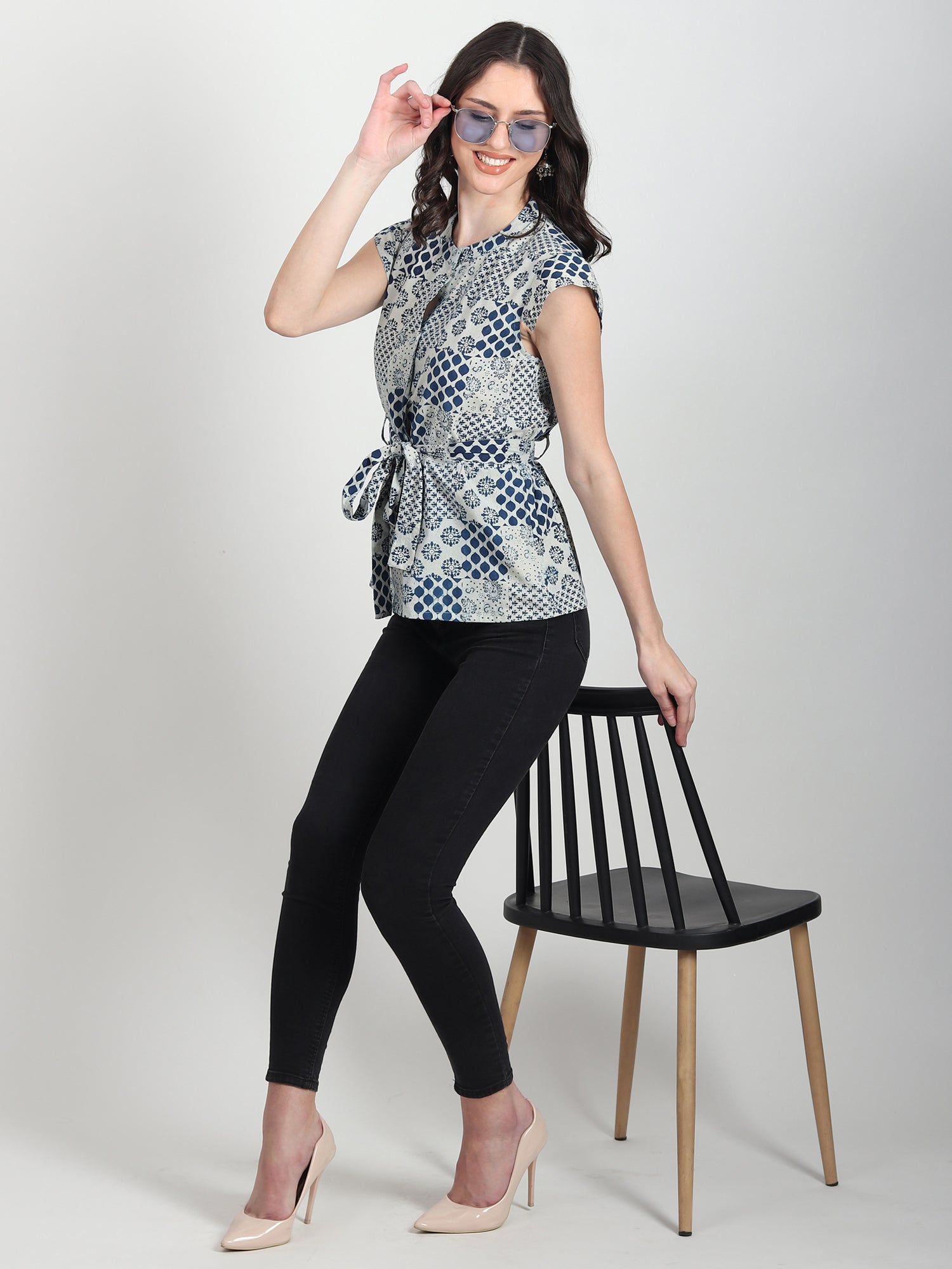 Eivor floral printed Top