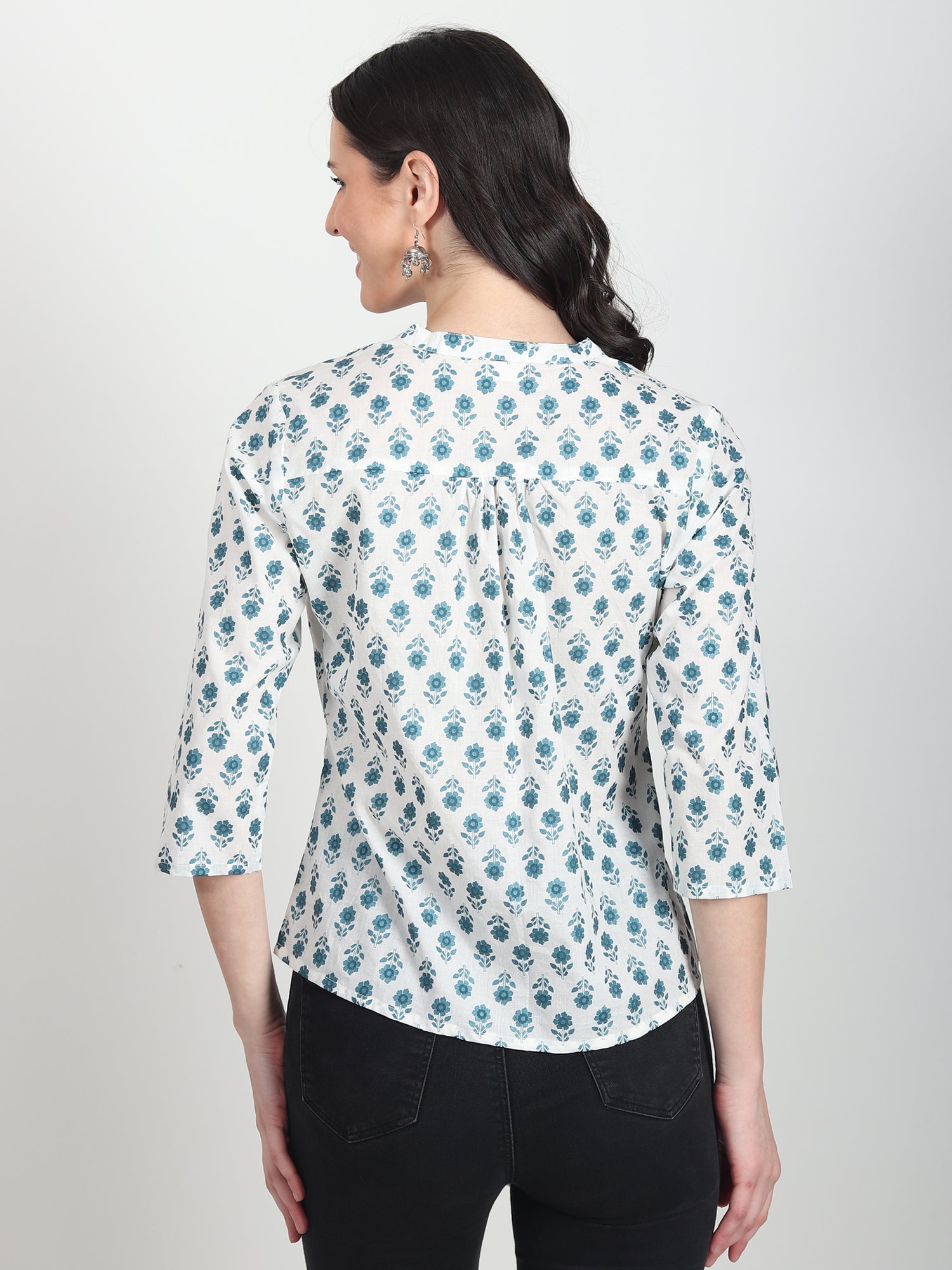 Elfrida floral printed Top