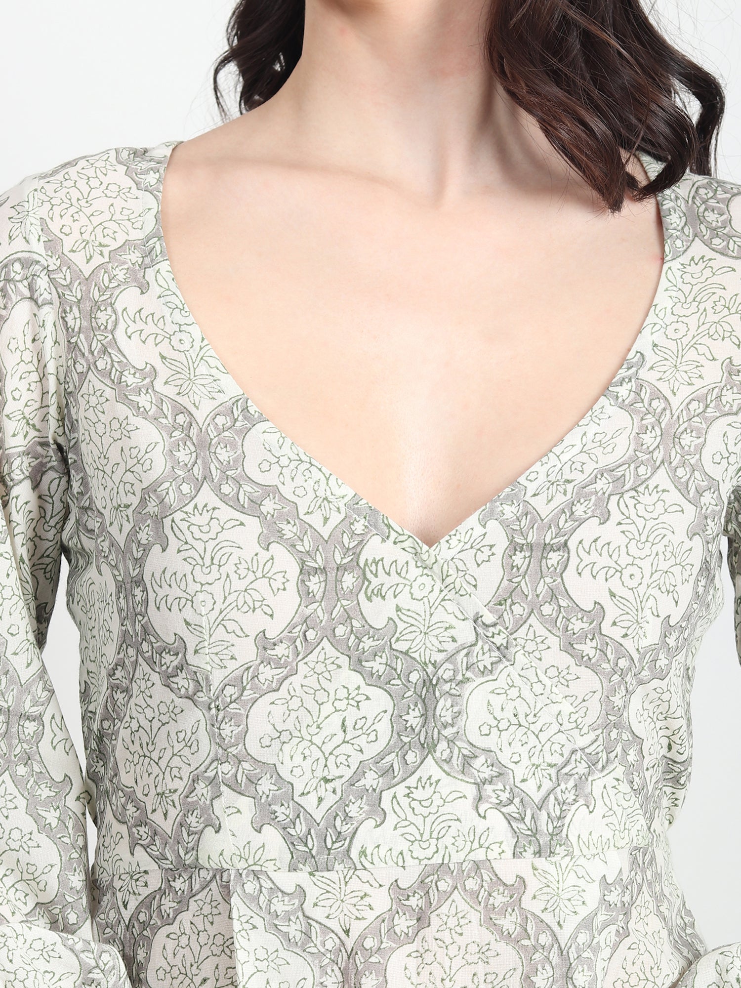 Theia hand block printed Top