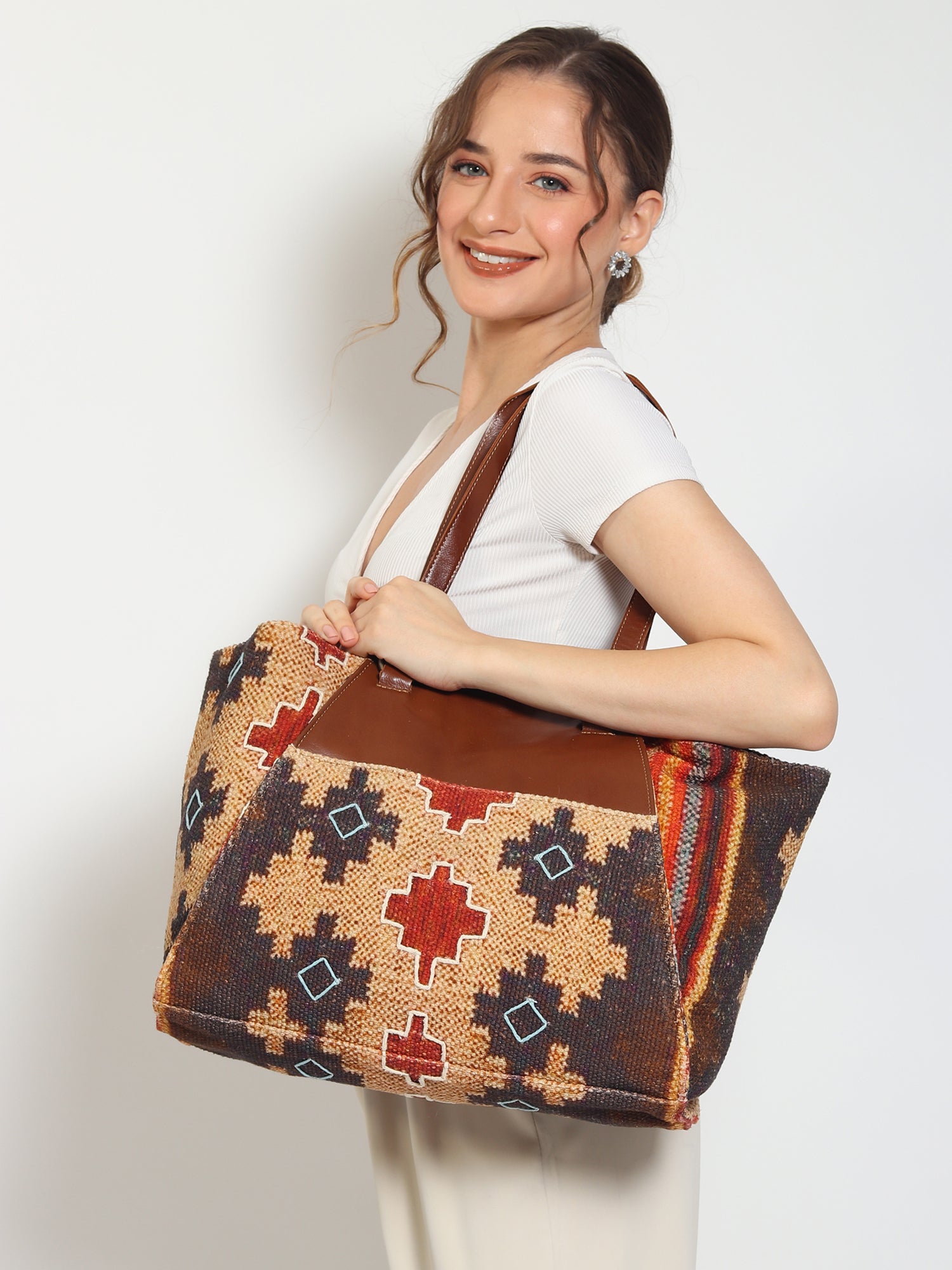 Kilim deals Patch Tote Bag