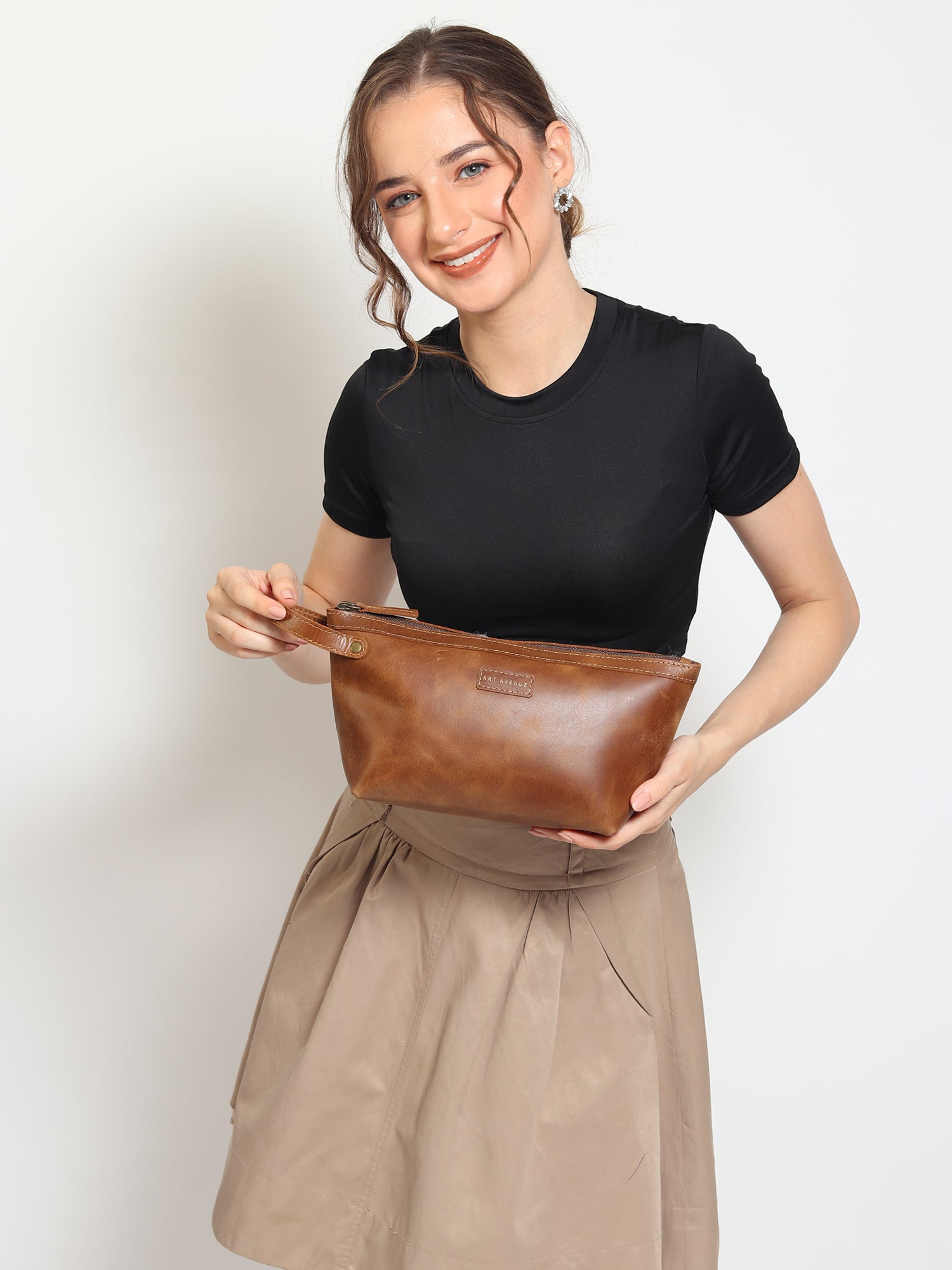 FLISK - LEATHER POUCH