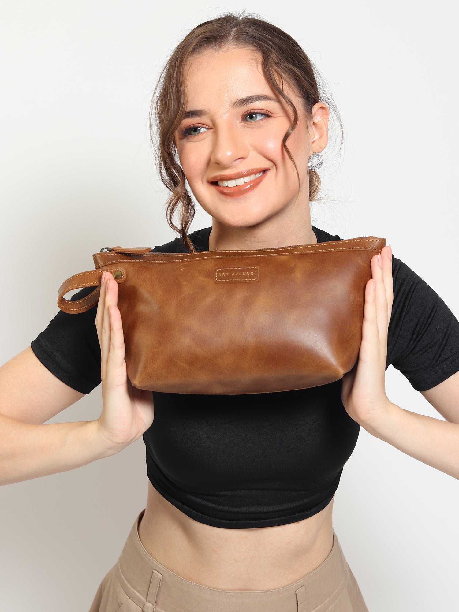 FLISK - LEATHER POUCH