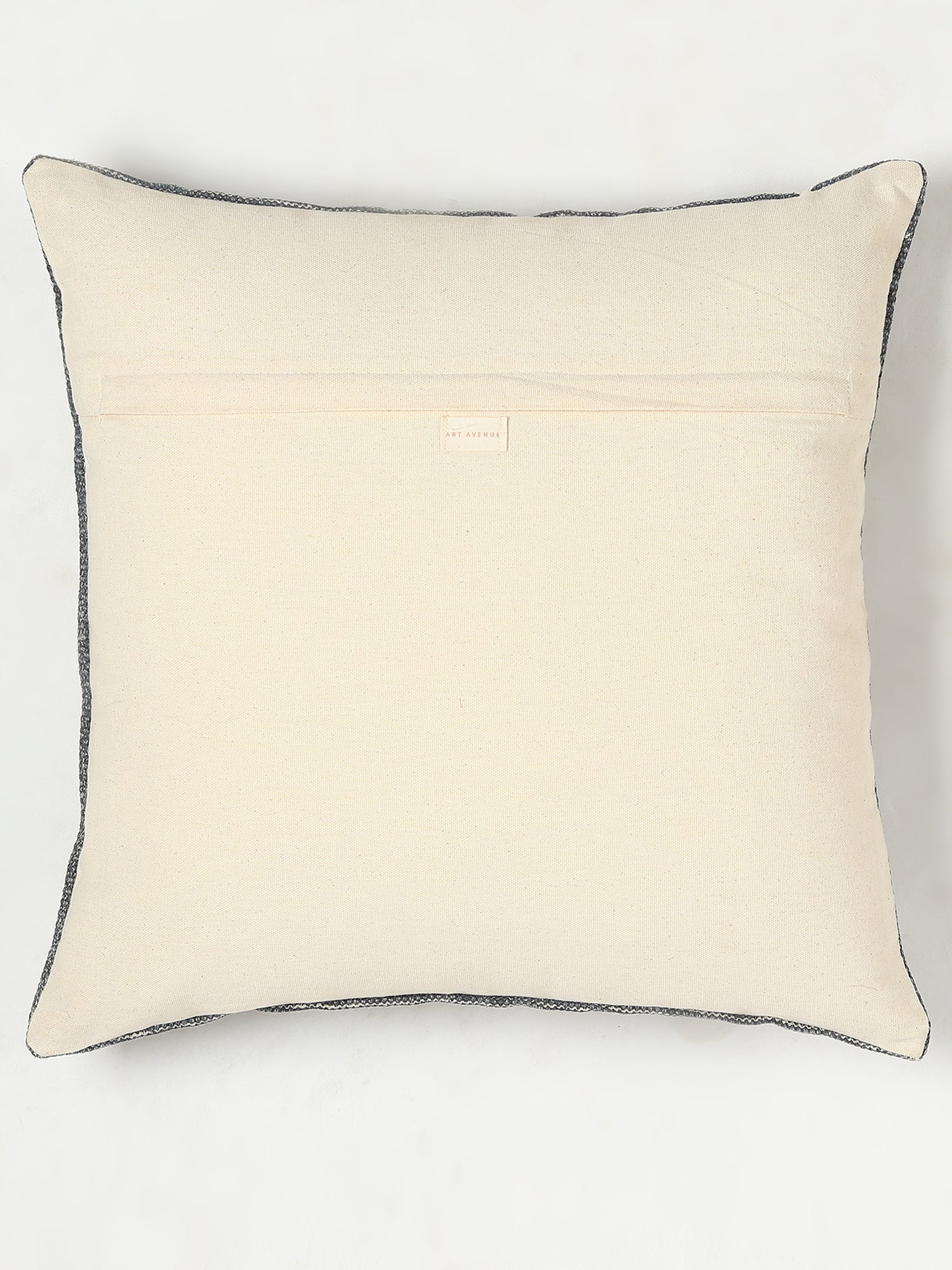 GAZBIA - COTON BLOCK PRINTED SQUARE CUSHION COVER