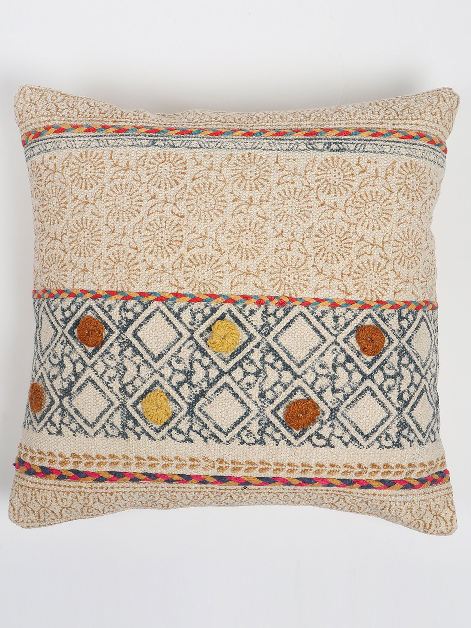 DIONE - SQUARE  CUSHION COVER