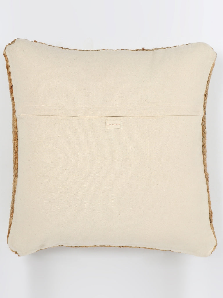 VATA JUTE BRAIDED - SQUARE CUSHION COVER