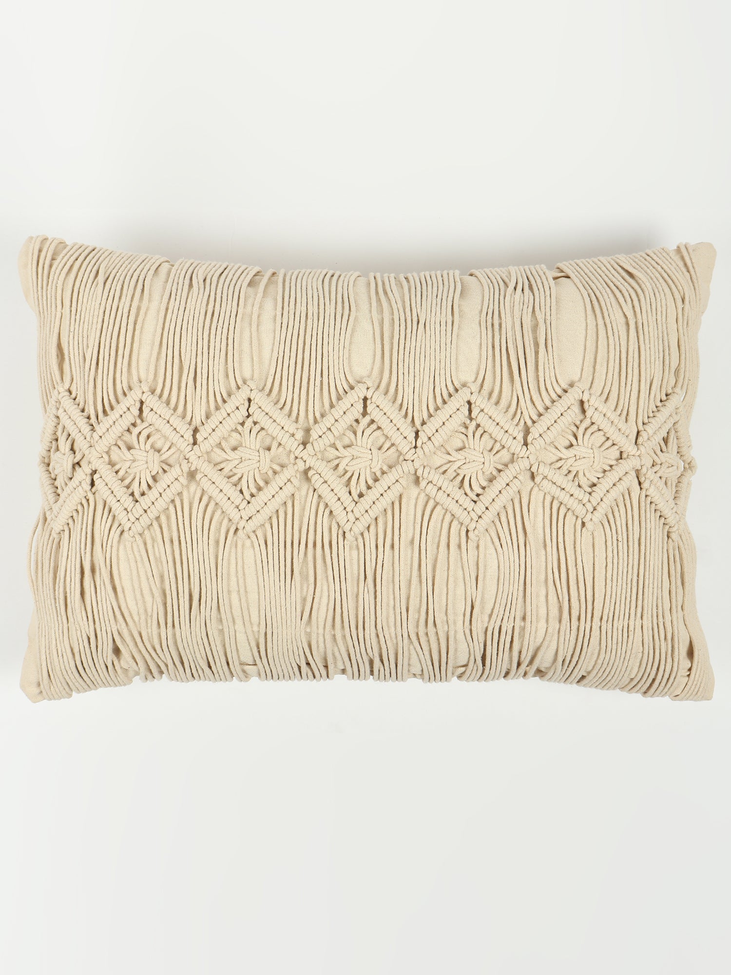 DIAMOND KNOTTED - LUMABR CUSHION COVER