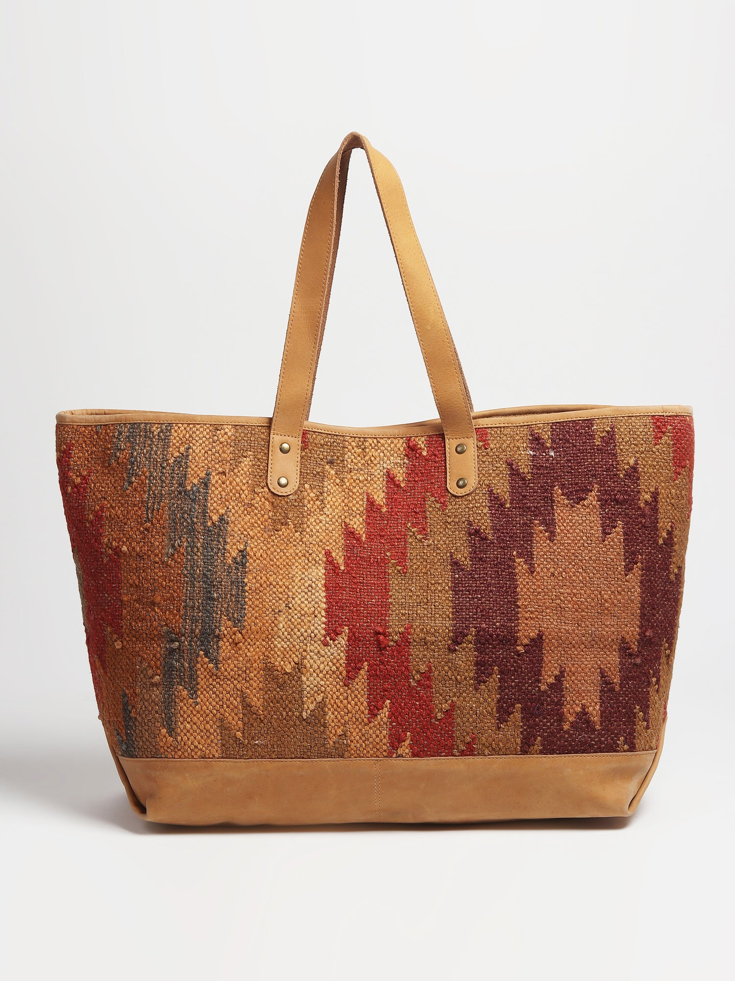 BLINK - KILIM & LEATHER HAND BAG