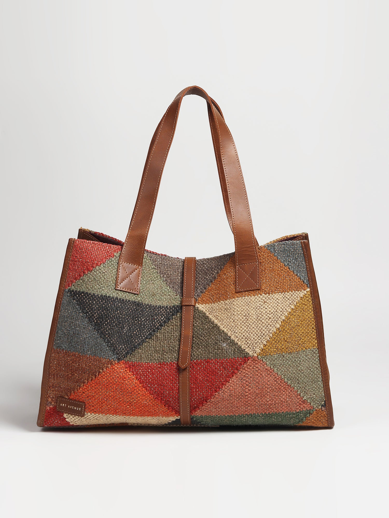 UMBRA - KILIM & LEATHER HAND BAG