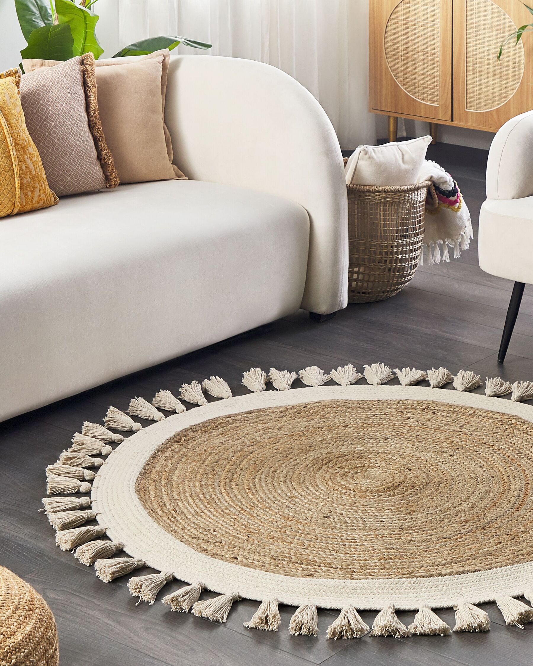 ASTRO -  ROUND JUTE RUG