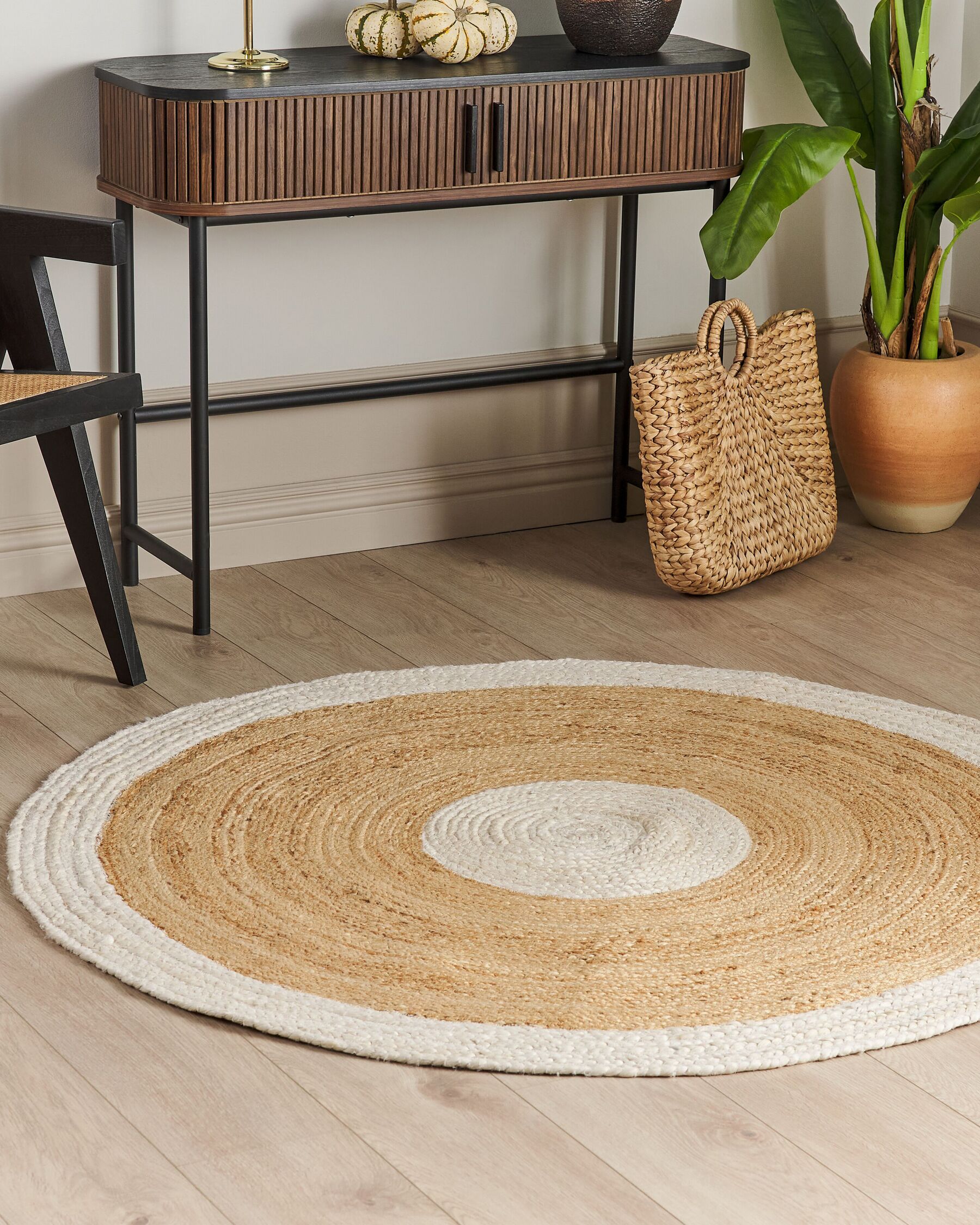 CONAN - ROUND JUTE RUG