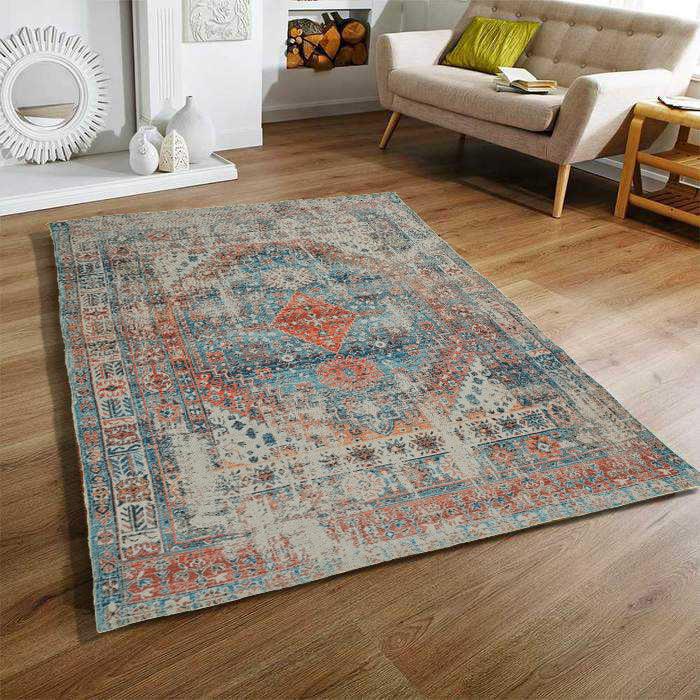 ALVIRA - PRINTED COTTON RUG - ART AVENUE