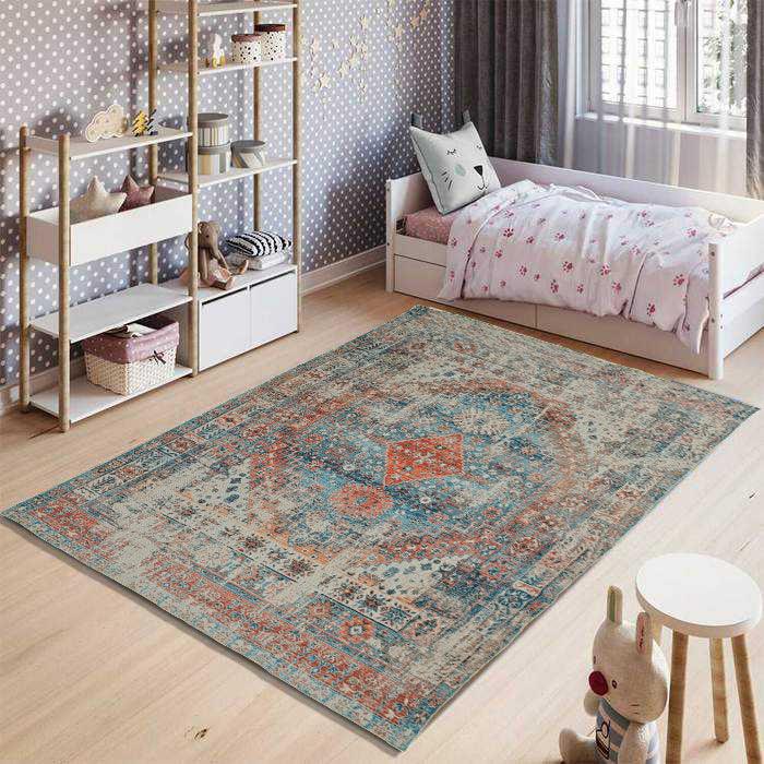 ALVIRA - PRINTED COTTON RUG - ART AVENUE