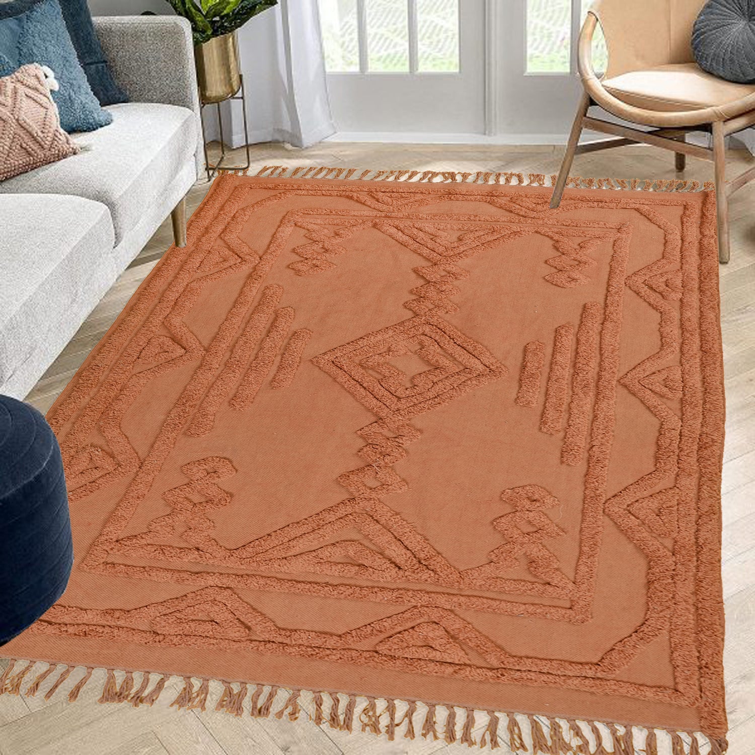 ELENA HAND EMBROIDERED RUG - ART AVENUE