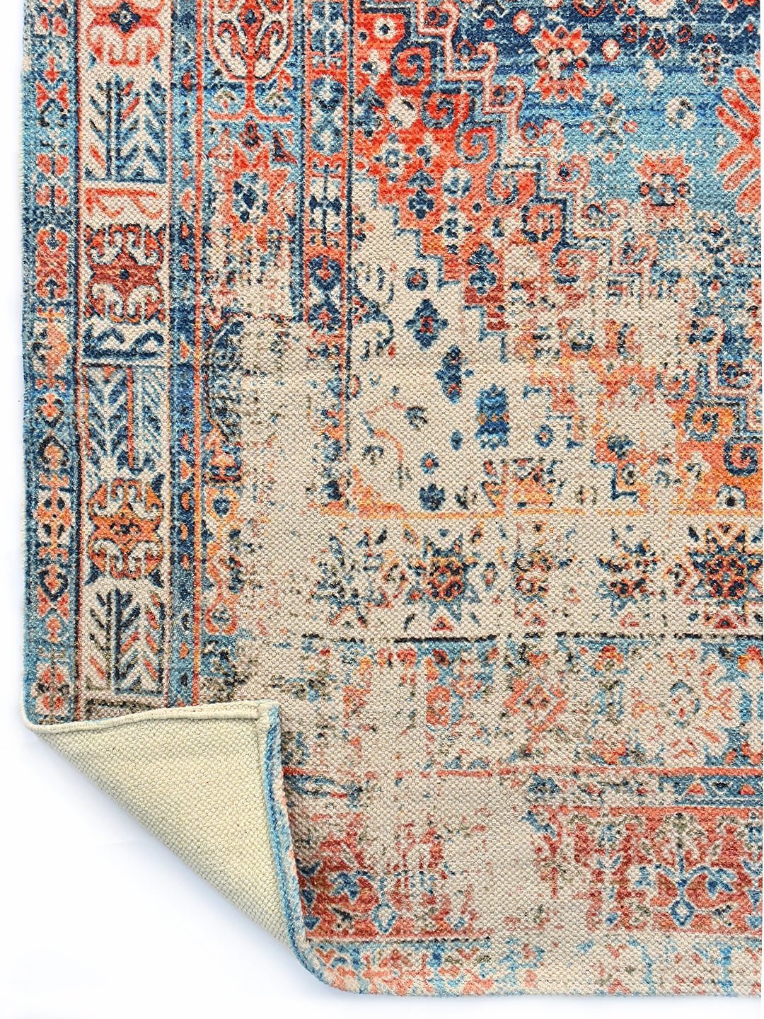 ALVIRA - PRINTED COTTON RUG - ART AVENUE