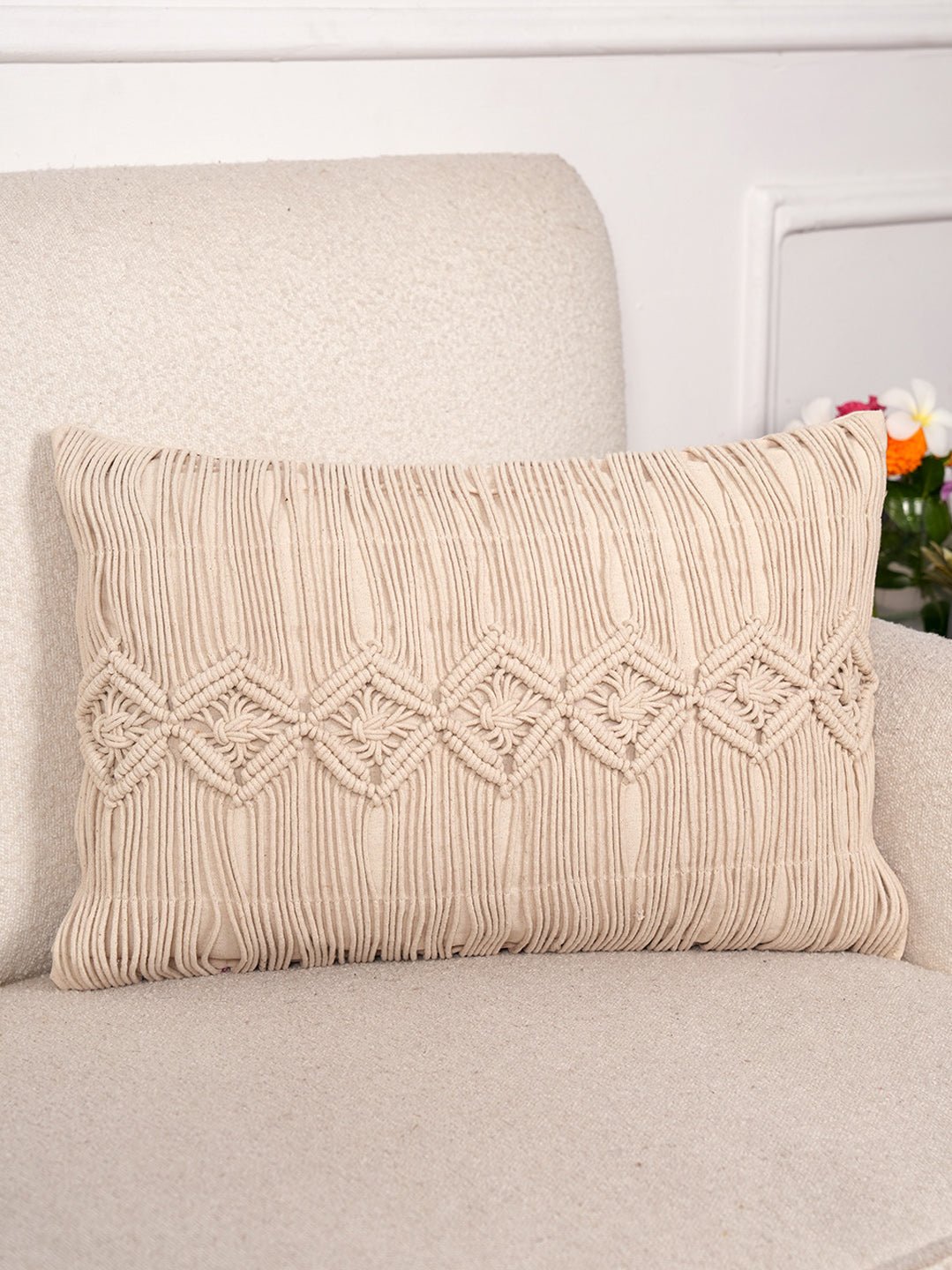 DIAMONDKNOTTED - LUMABR CUSHION COVER - ART AVENUE