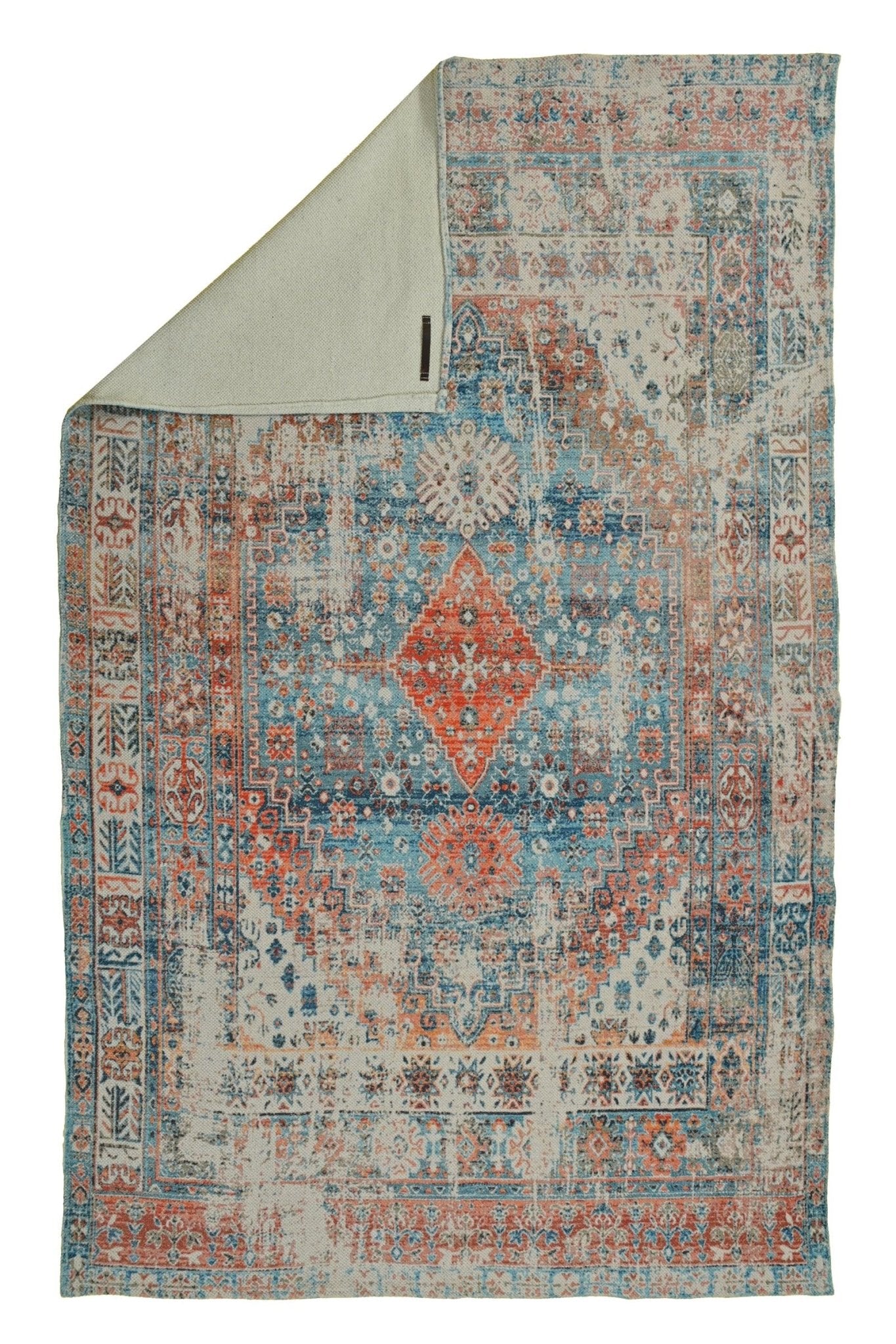 ALVIRA - PRINTED COTTON RUG - ART AVENUE