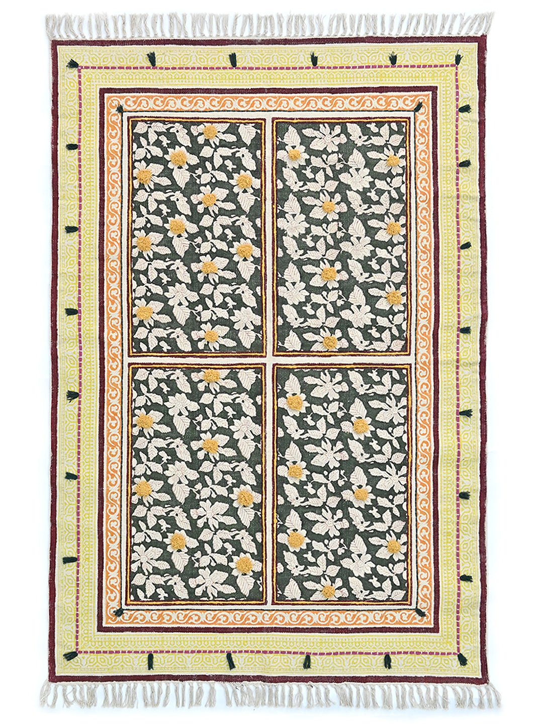 MILLEN - BLOCK PRINTED RUG - ART AVENUE