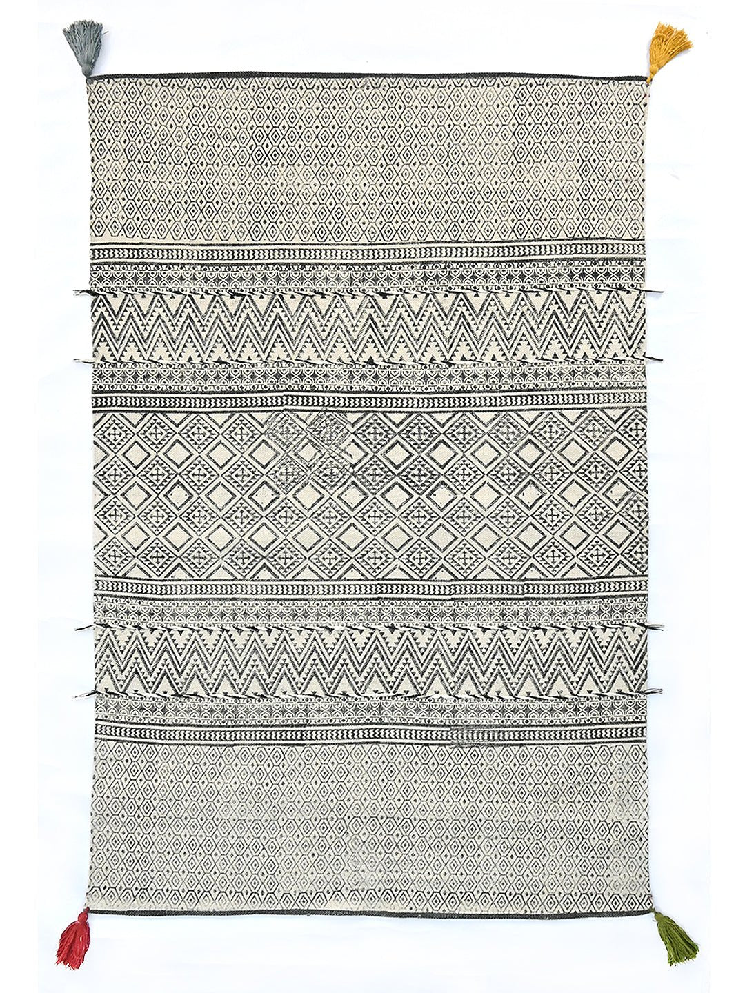 BALSAM - BLOCK PRINTED RUG - ART AVENUE