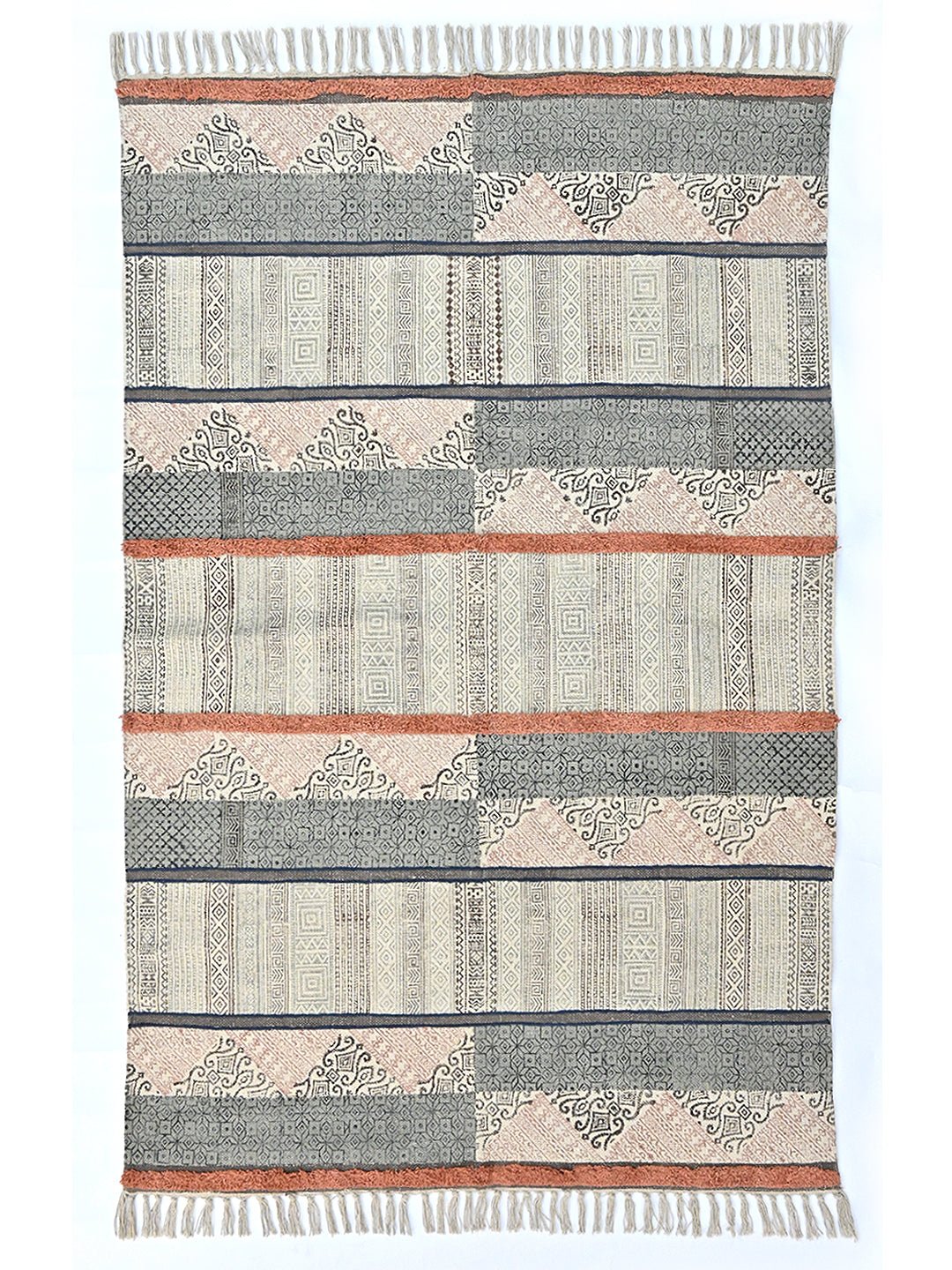 SHARON - BLOCK PRINTED RUG - ART AVENUE