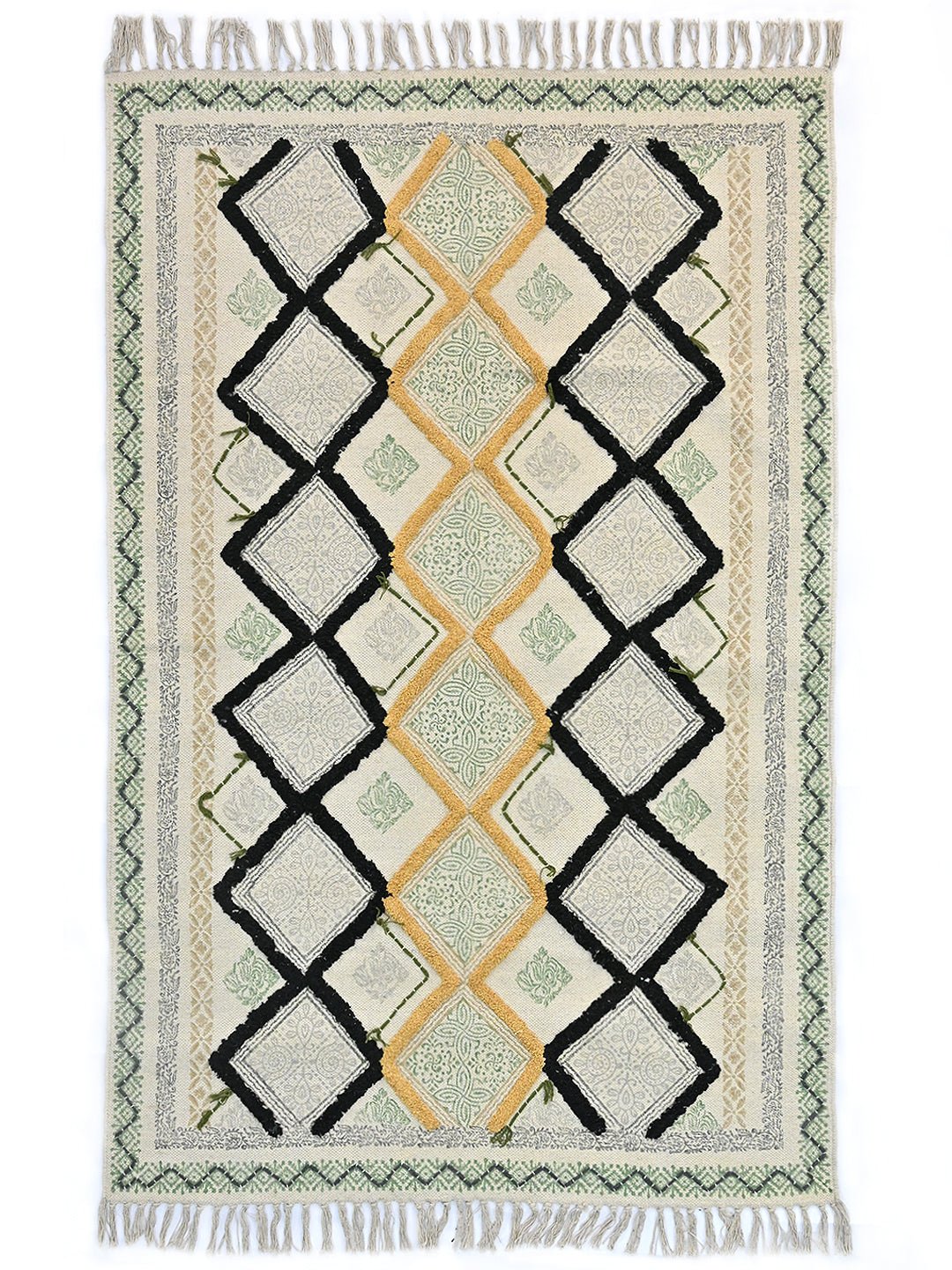 REAGAN - BLOCK PRINTED RUG - ART AVENUE