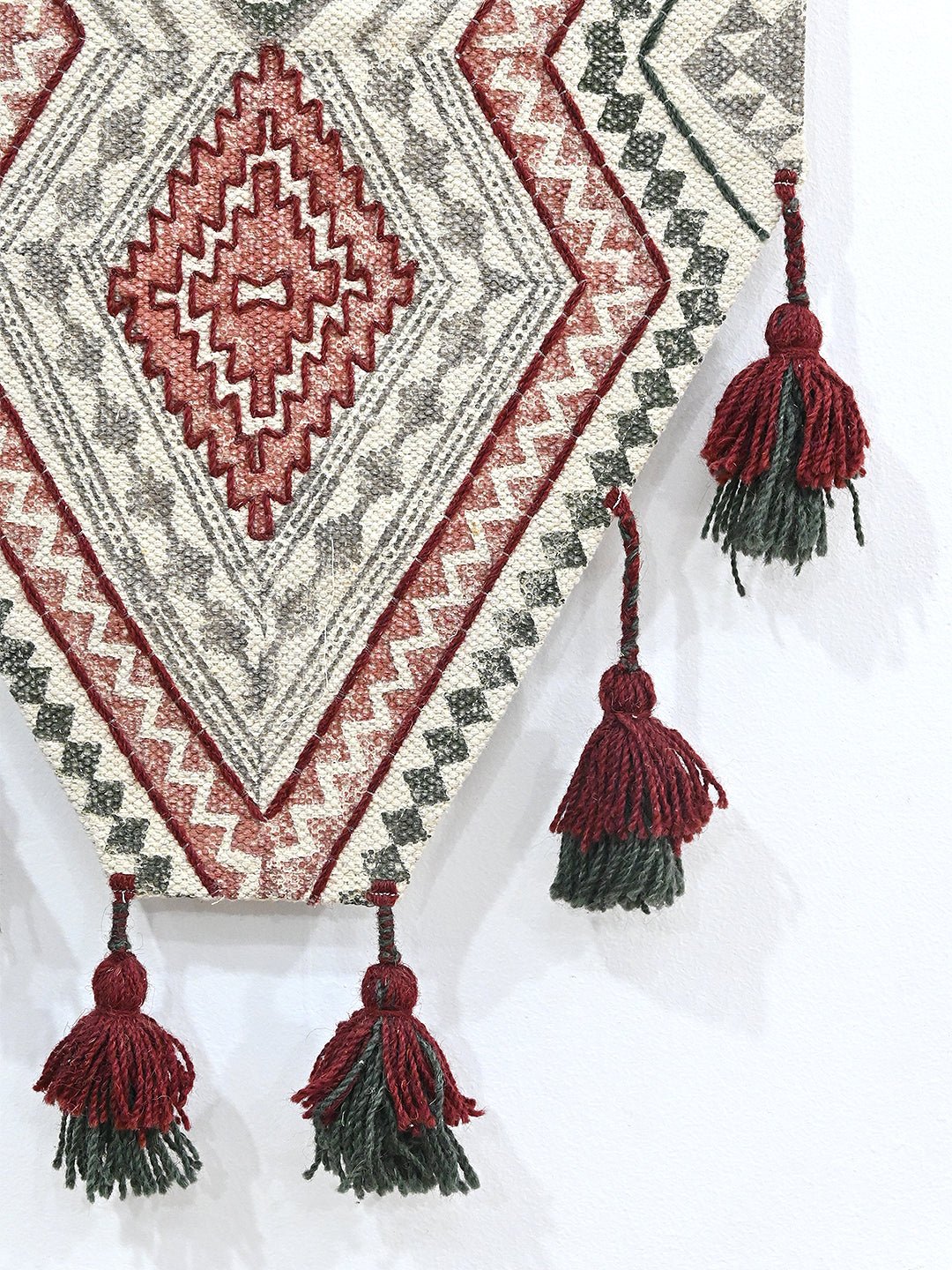 AZILAL - COTTON BLOCK PRINTED WALL HANGING - ART AVENUE