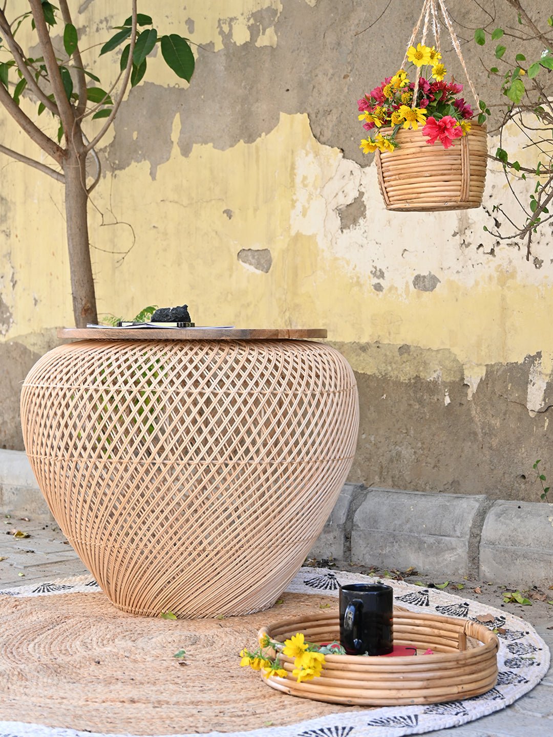 DARWIN - MULTIPURPOSE BAMBOO BASKET & POT - ART AVENUE