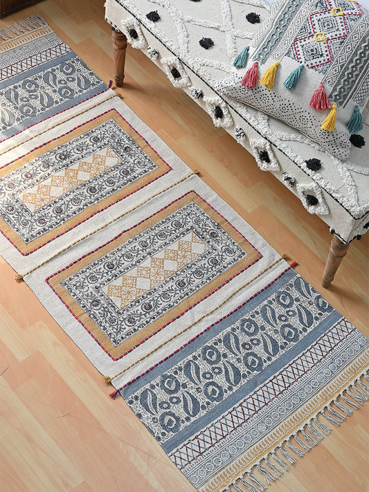 FREETOWN - BLOCK PRINTED FLOOR RUNNER - ART AVENUE