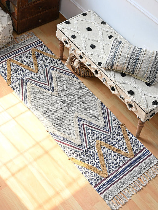 GATEWAY - BLOCK PRINTED FLOOR RUNNER - ART AVENUE