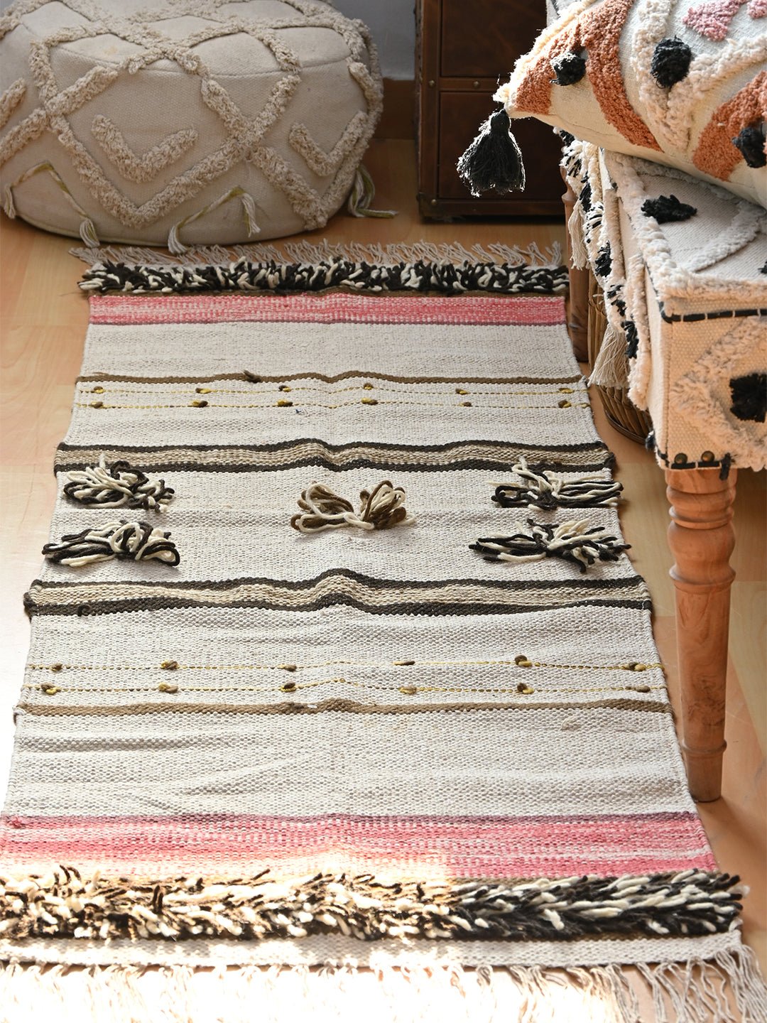 CALVIN-COTTON WEAVE RUNNER - ART AVENUE