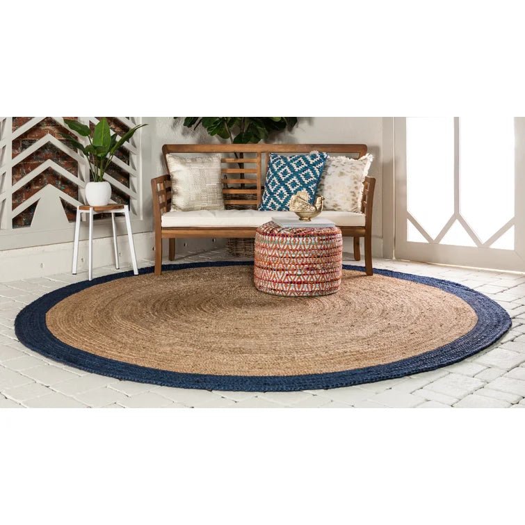 VAGHINAG- ROUND JUTE RUG - ART AVENUE