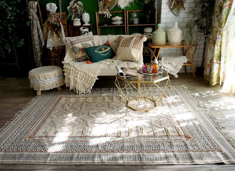 MIDLAND - BLOCK PRINTED RUG - ART AVENUE