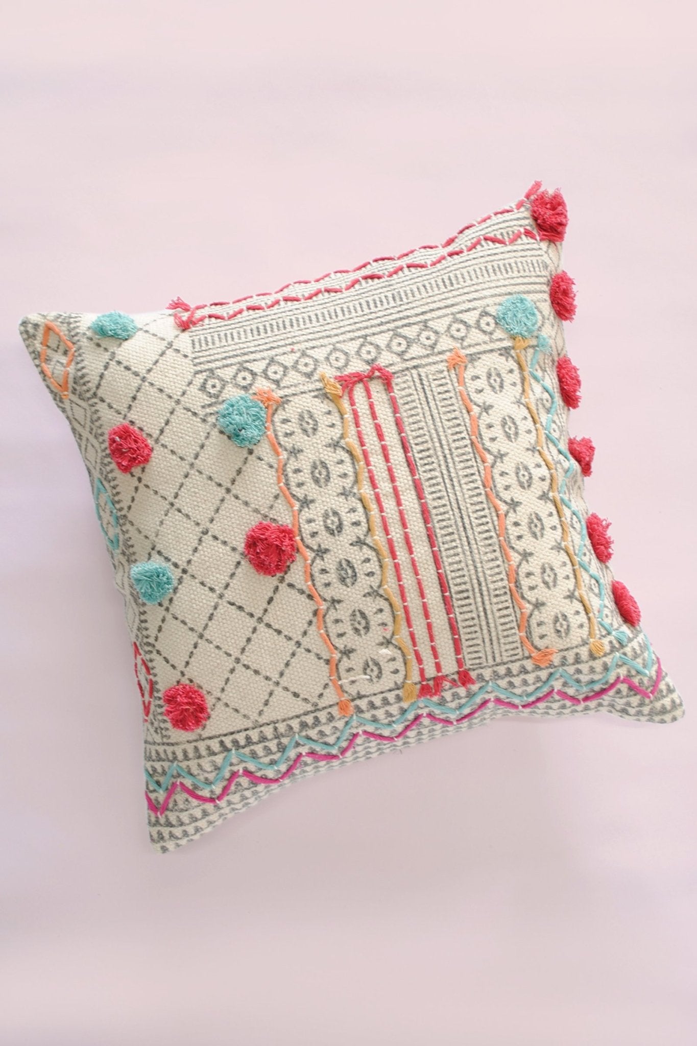 BRISK - SQUARE CUSHION COVER - ART AVENUE