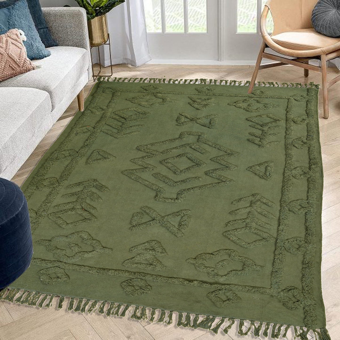 CARLA HAND EMBROIDERED RUG - ART AVENUE