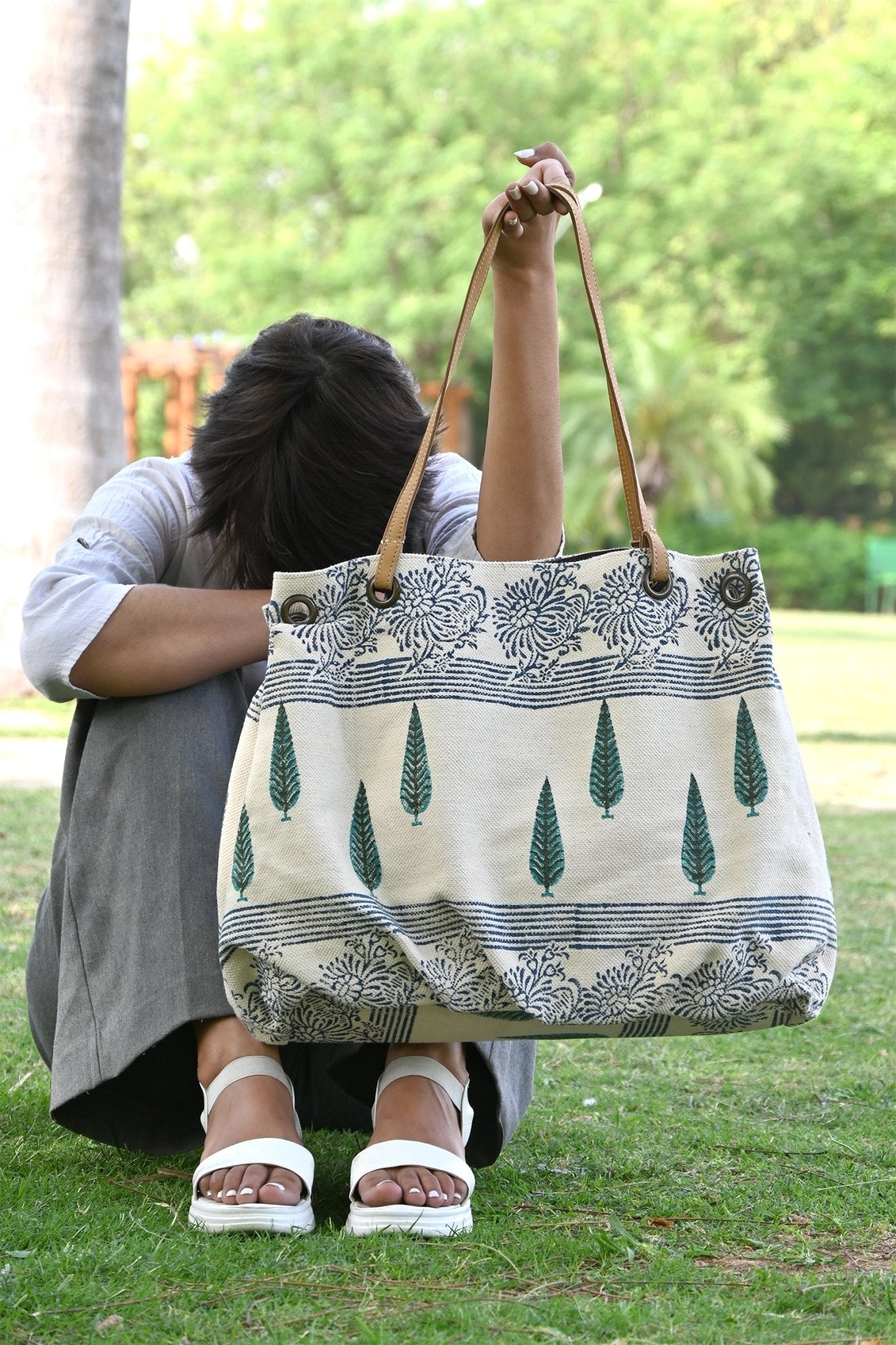tankevækkende Hovedsagelig Foragt Printed Bags: Buy Handmade Printed Bags Online in India