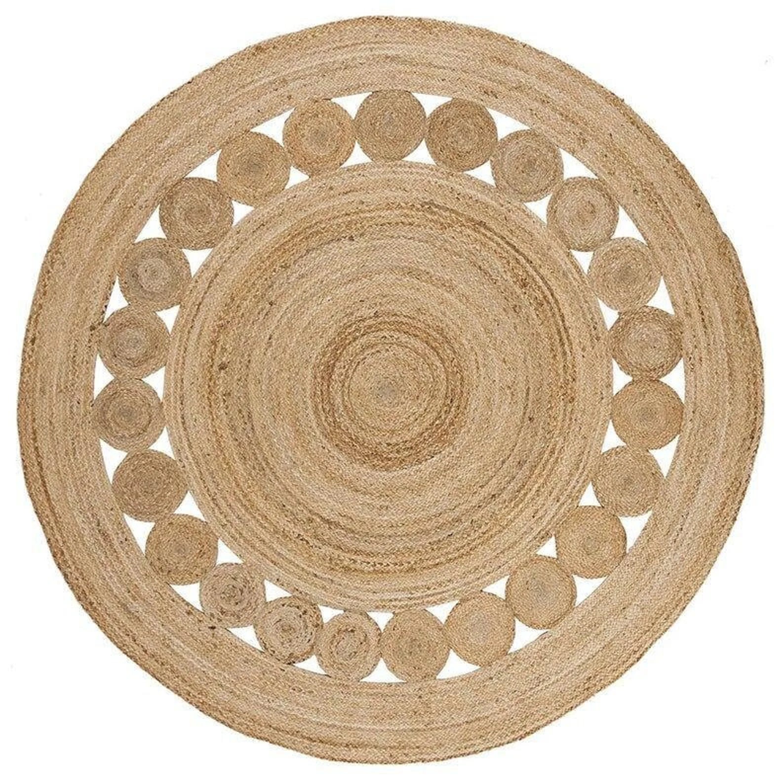 ENGAGE - ROUND JUTE RUG - ART AVENUE