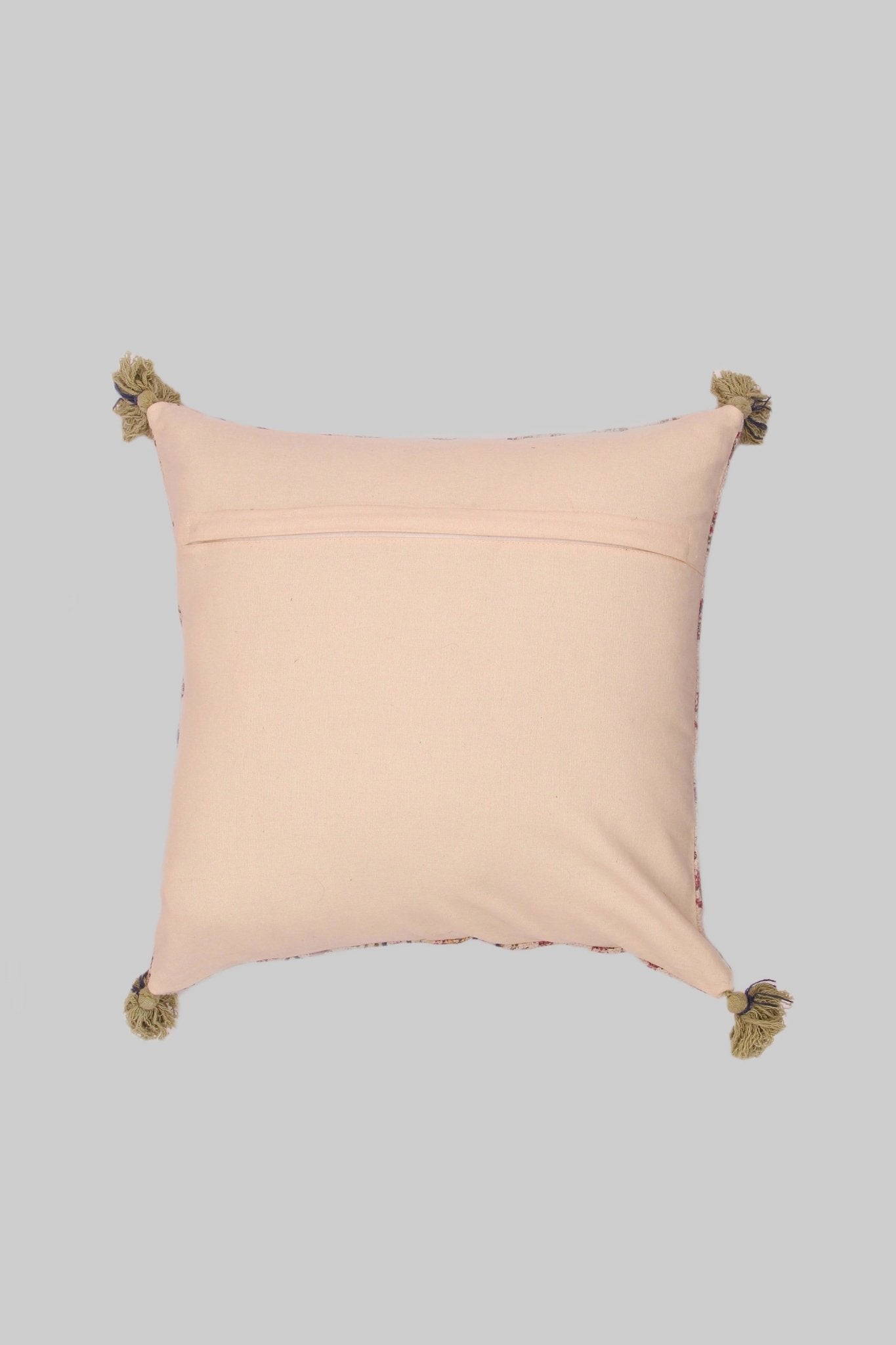 FISHERY - SQUARE CUSHION COVER -OFF WHITE - ART AVENUE