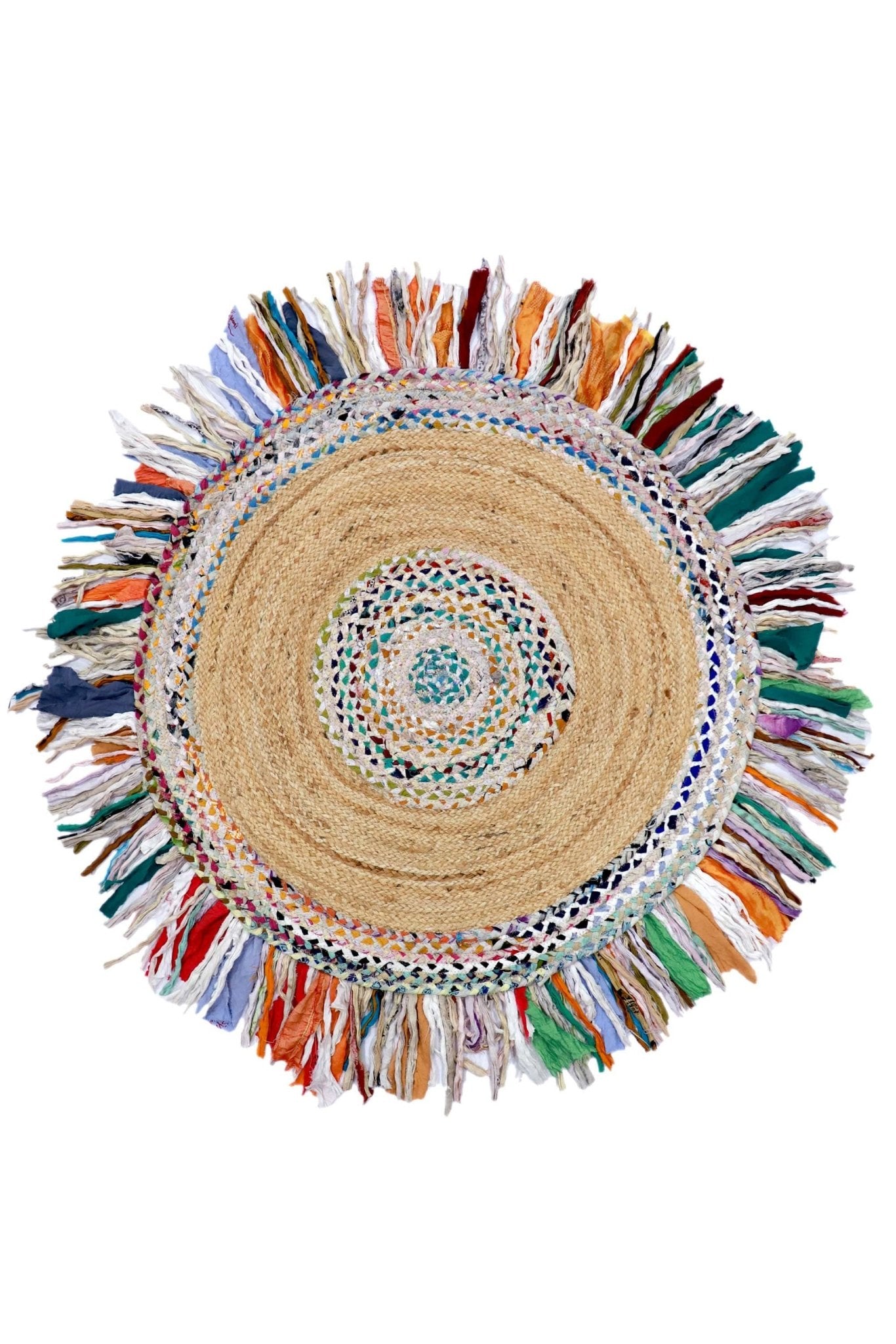 FRILLS -ROUND RUG -MULTI - ART AVENUE