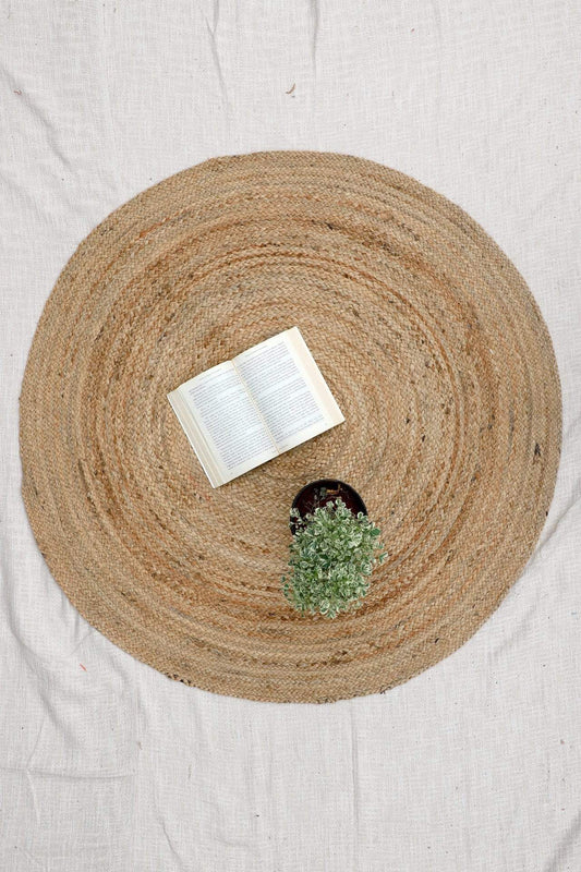 GREAT - ROUND JUTE RUG - ART AVENUE